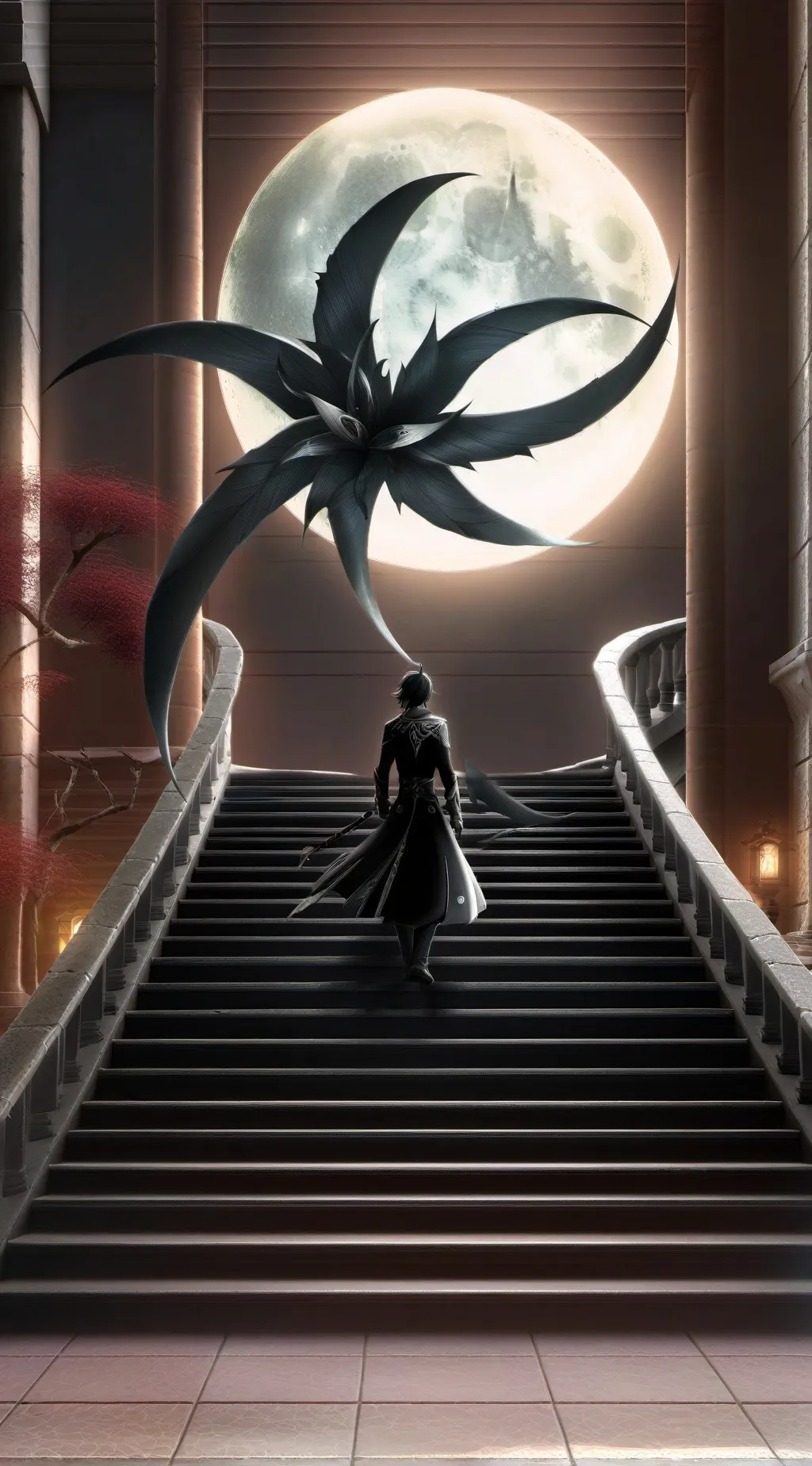 ai character: •-{COD JOB}-• background