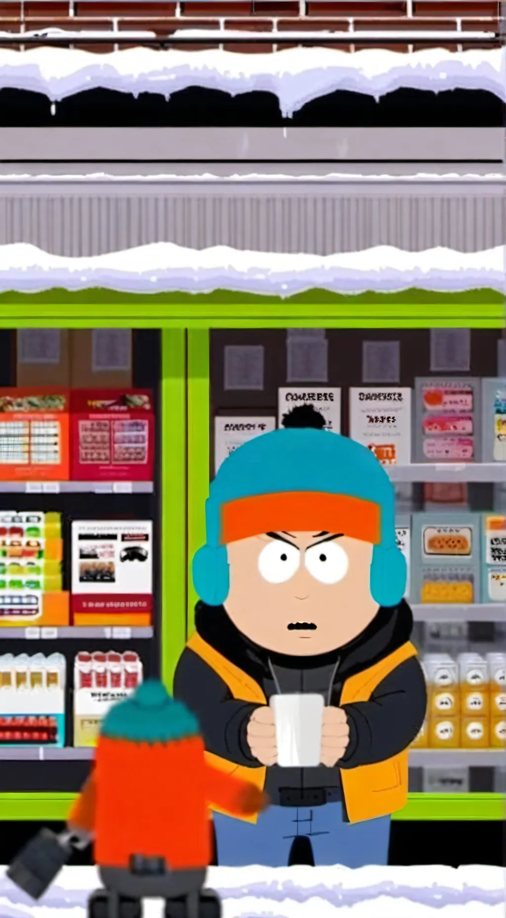 ai character: Store to yourself  background