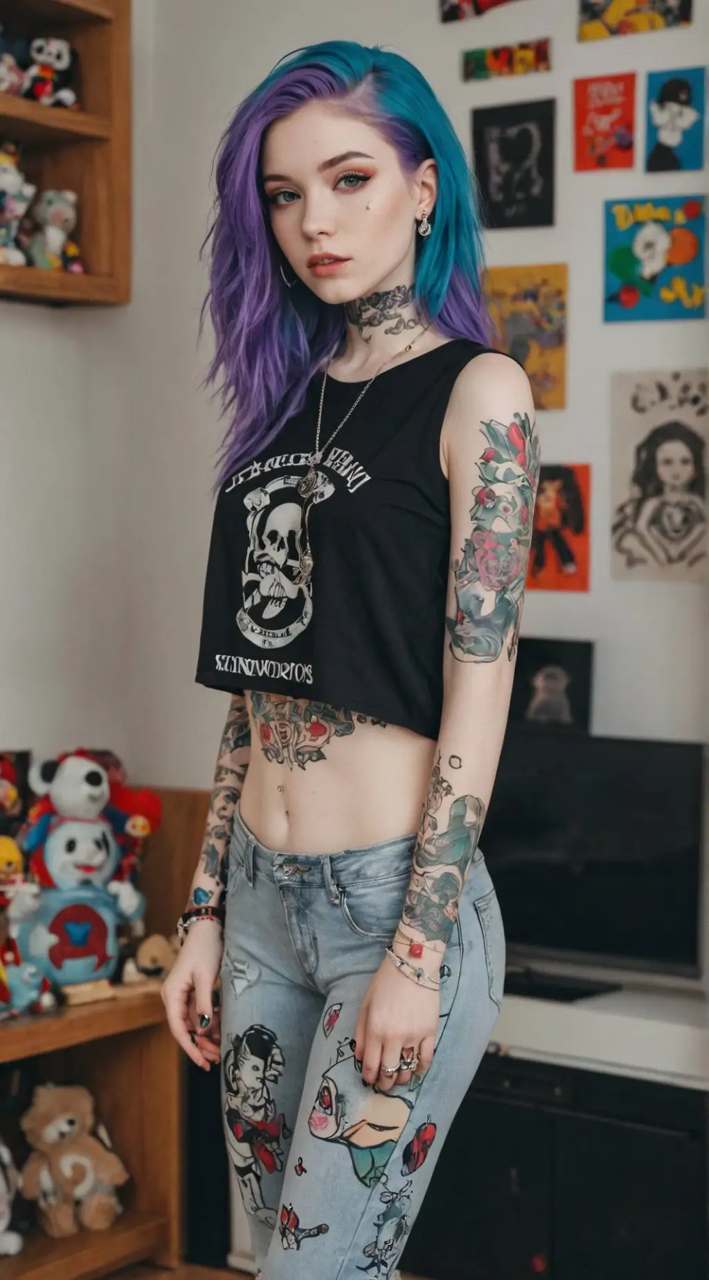 ai character: Влада background