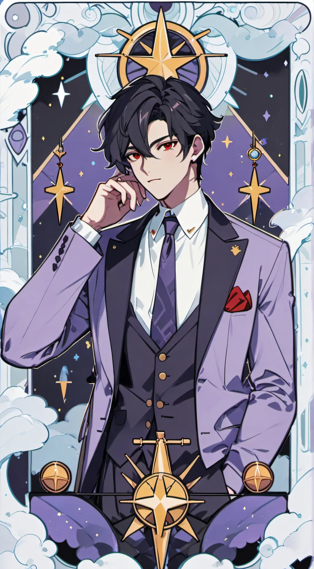 ai character: Lincoln background