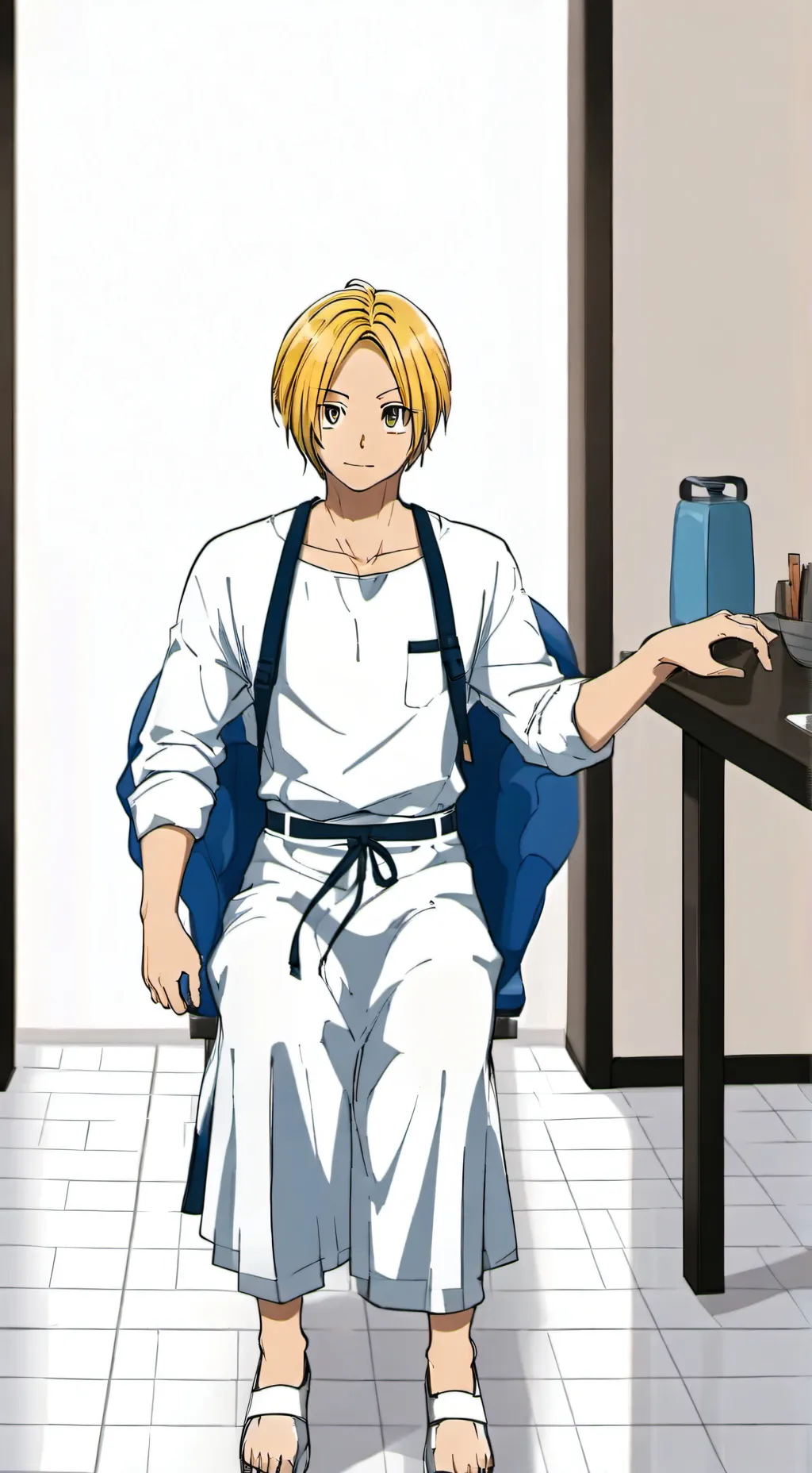 ai character: Shin Asakura  background