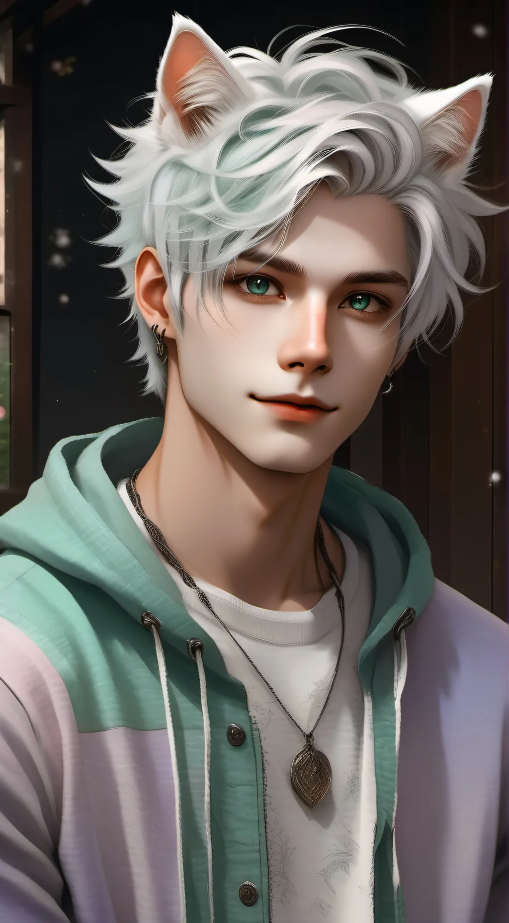 ai character: Felix Moon background