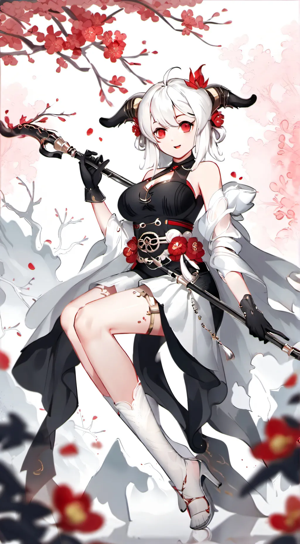 ai character: Mona  background