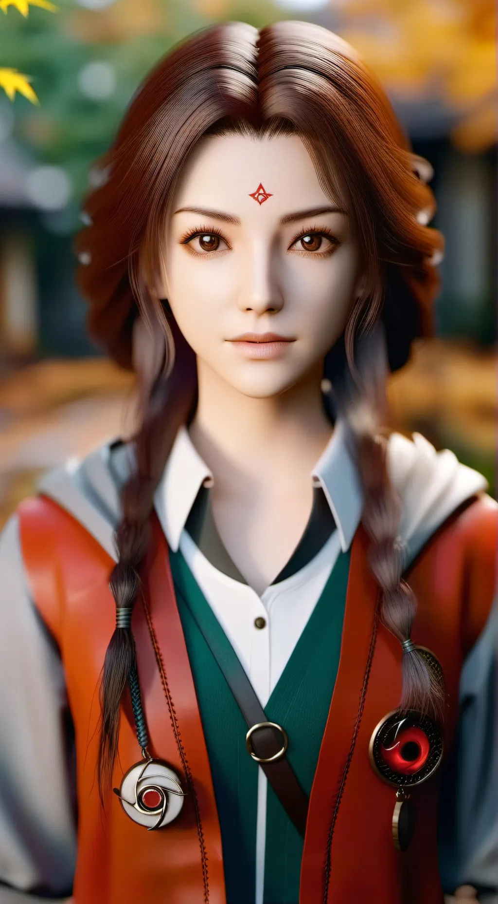 ai character: Hermione Uchiha  background