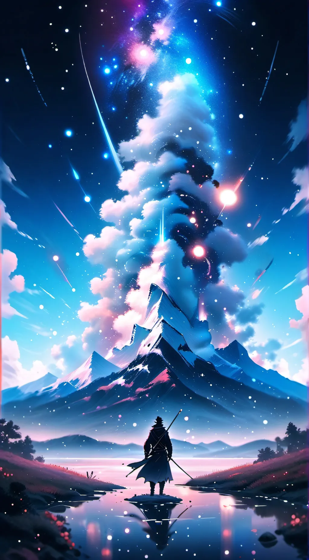 ai character: Mashle  background