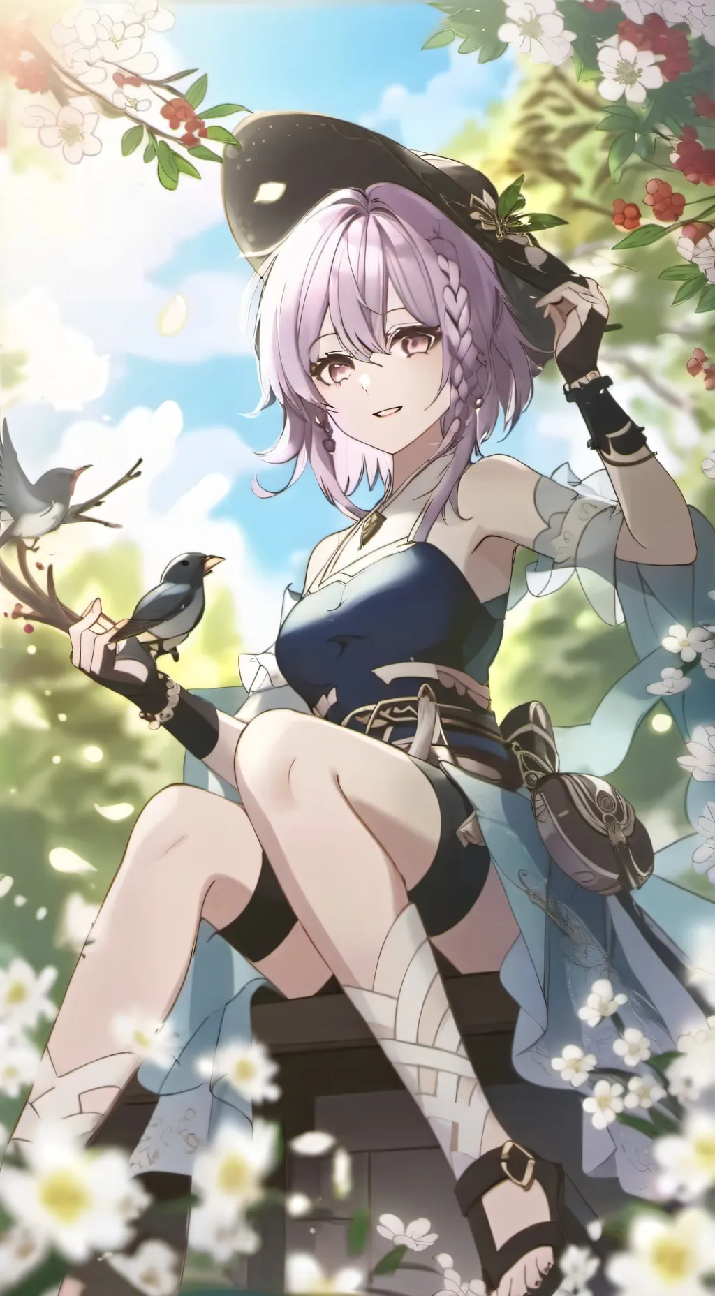 ai character: Anaé background