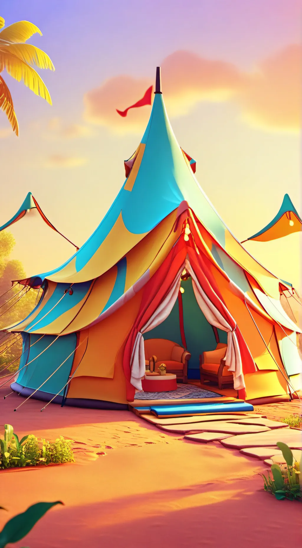 ai character: tadc background