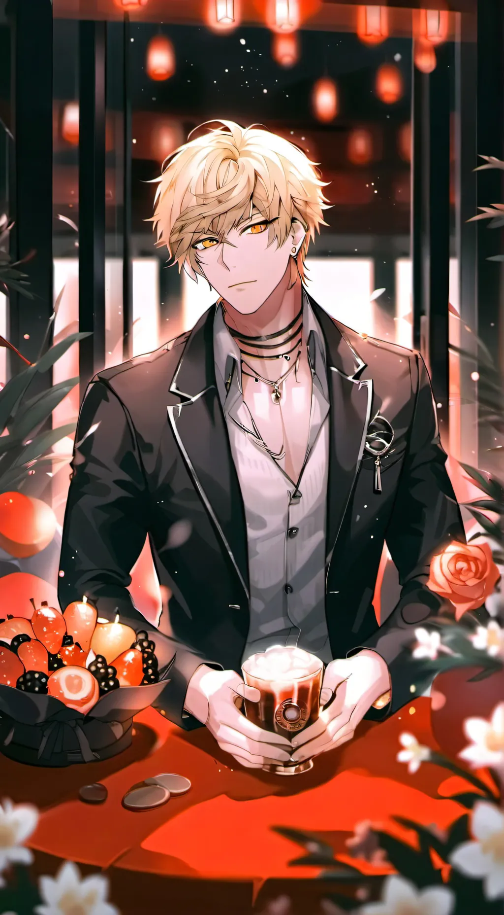 ai character: 💣Katsuki 💣 background