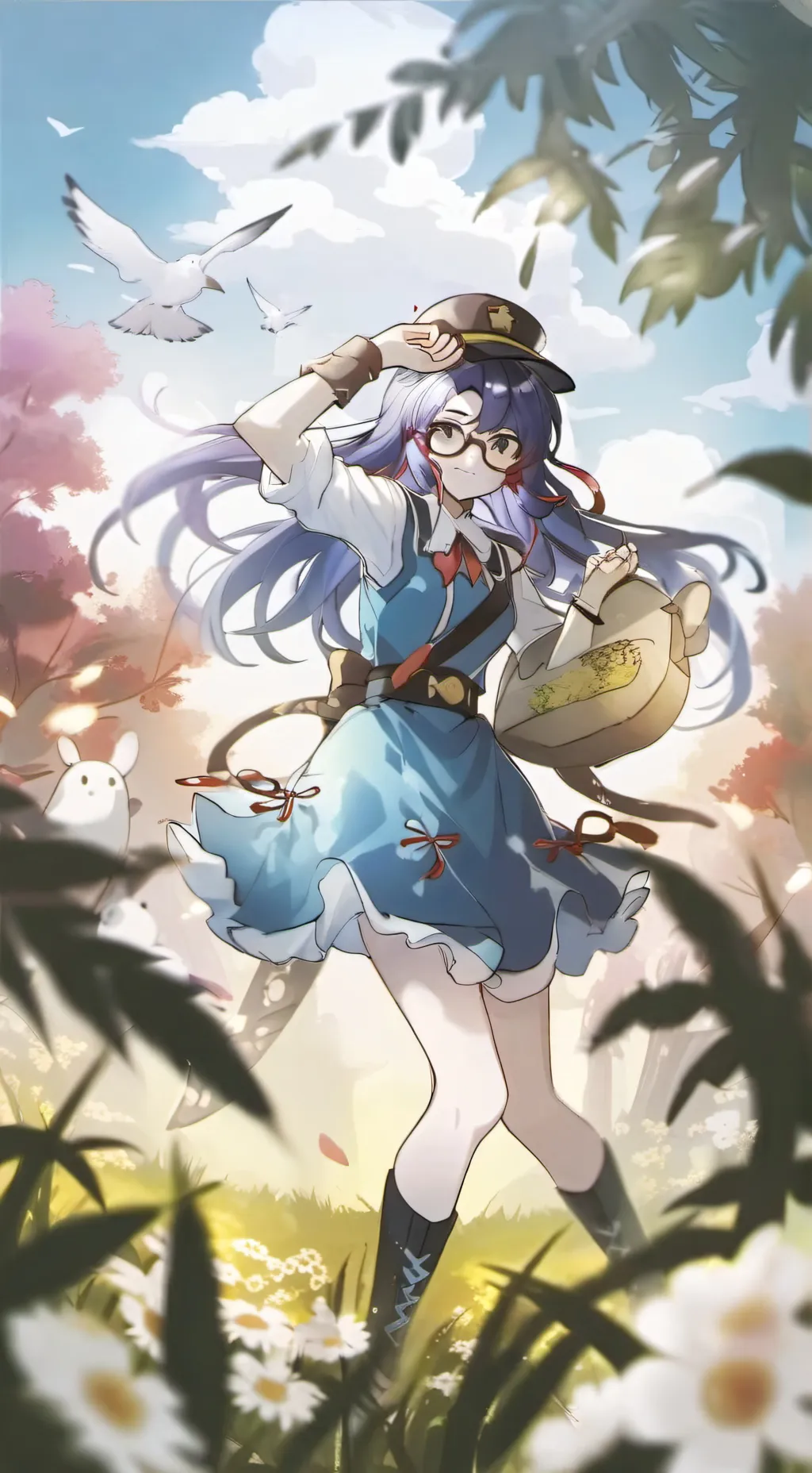 ai character: MD ✨Vacation✨ background