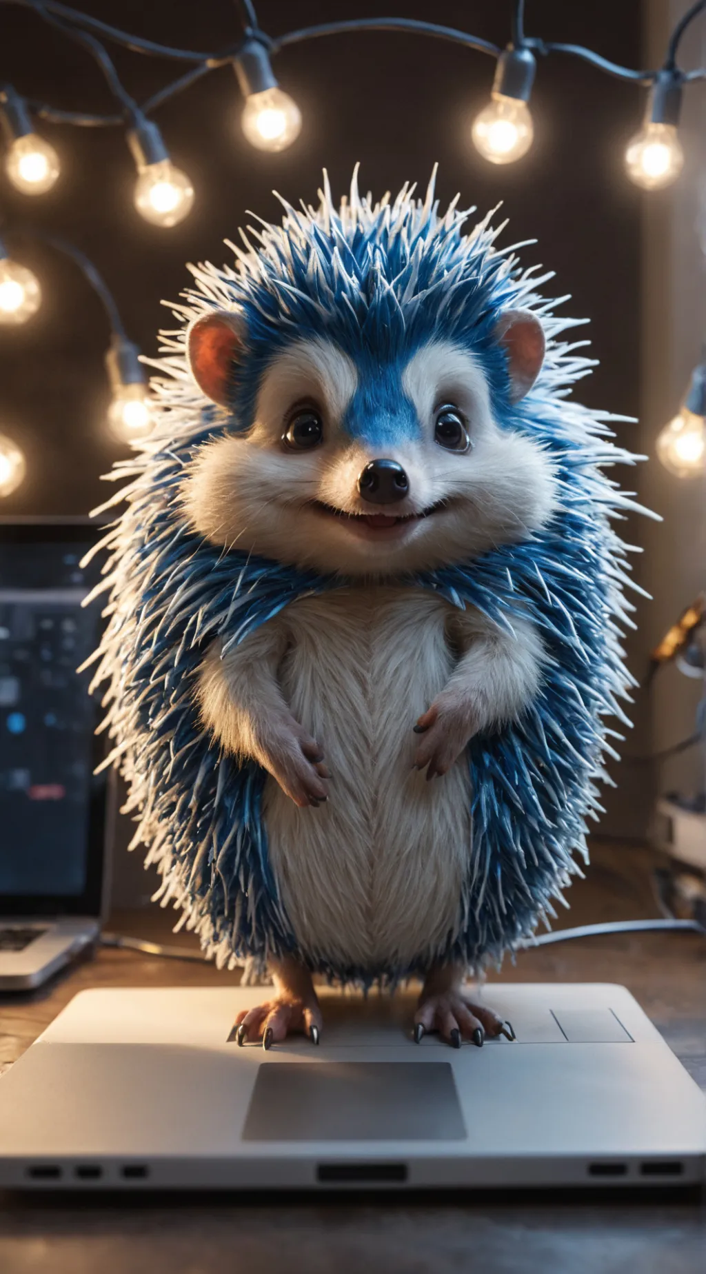 ai character: Byte background