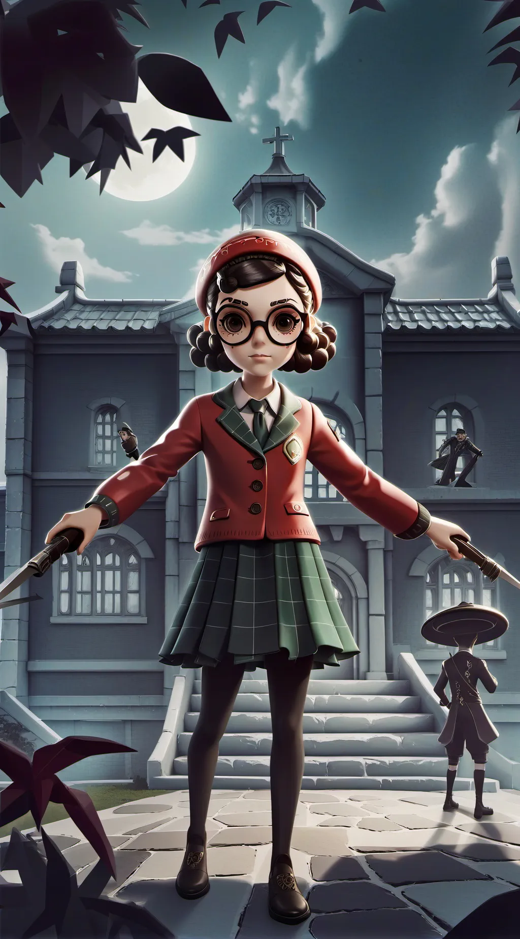 ai character: ult gang squidgame background