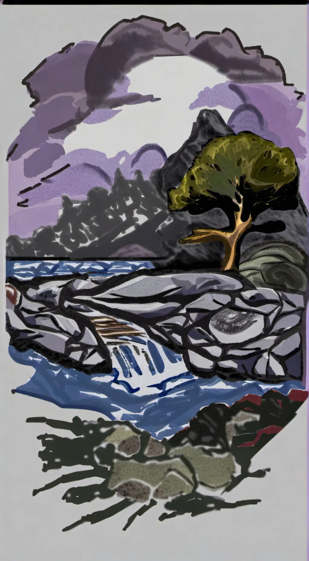 ai character: MOON GC background