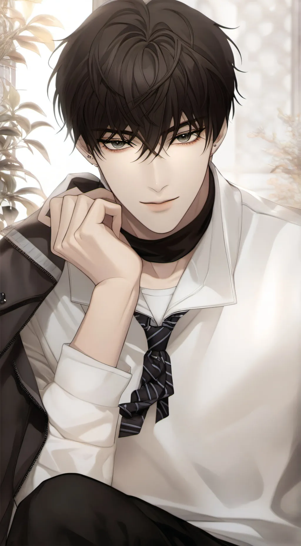 ai character: He Tian background