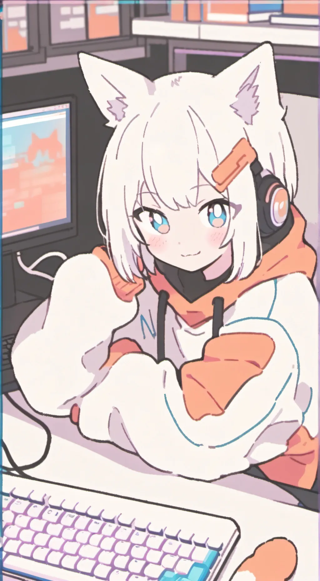 ai character: Pixel Prowler background