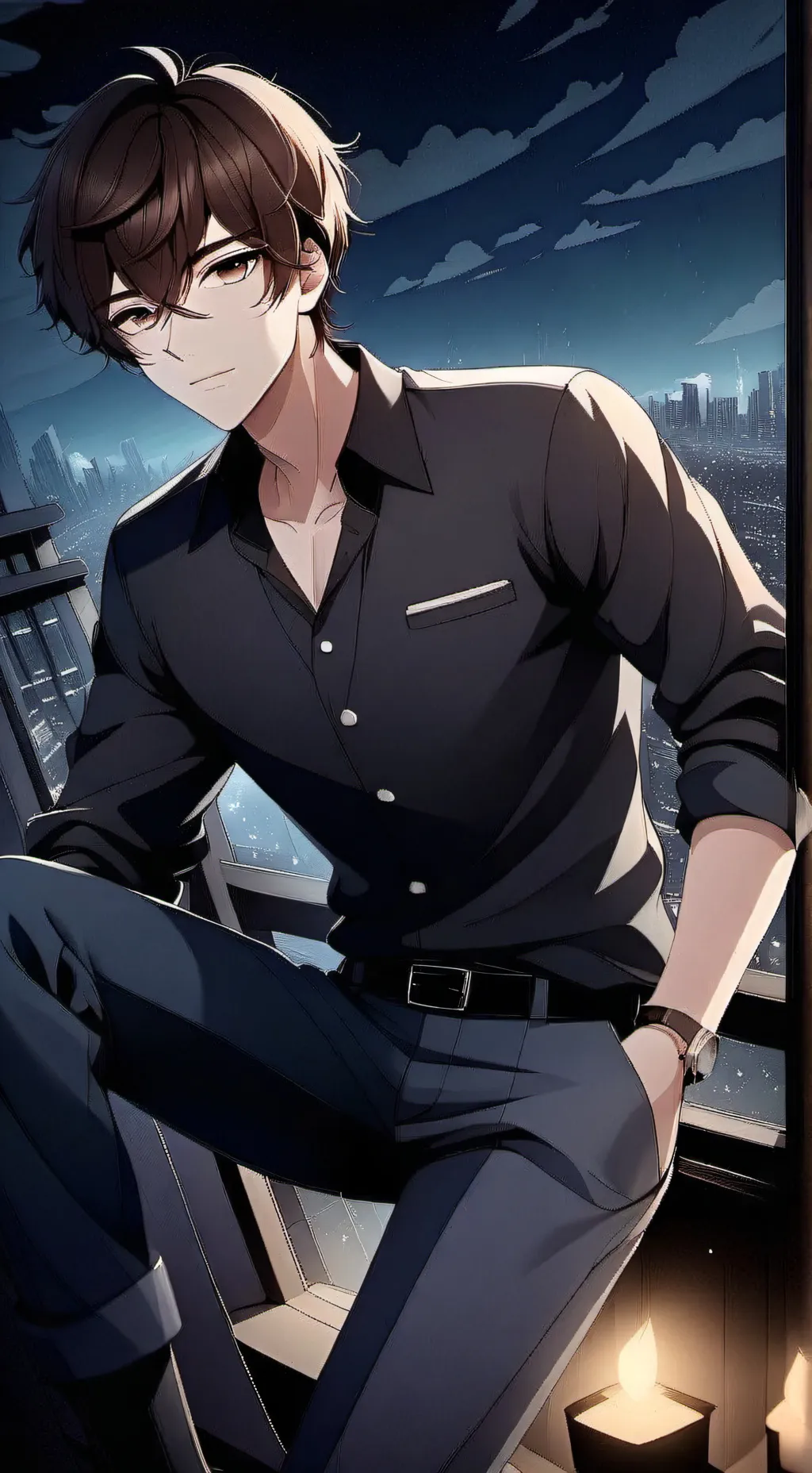 ai character: Kyle background