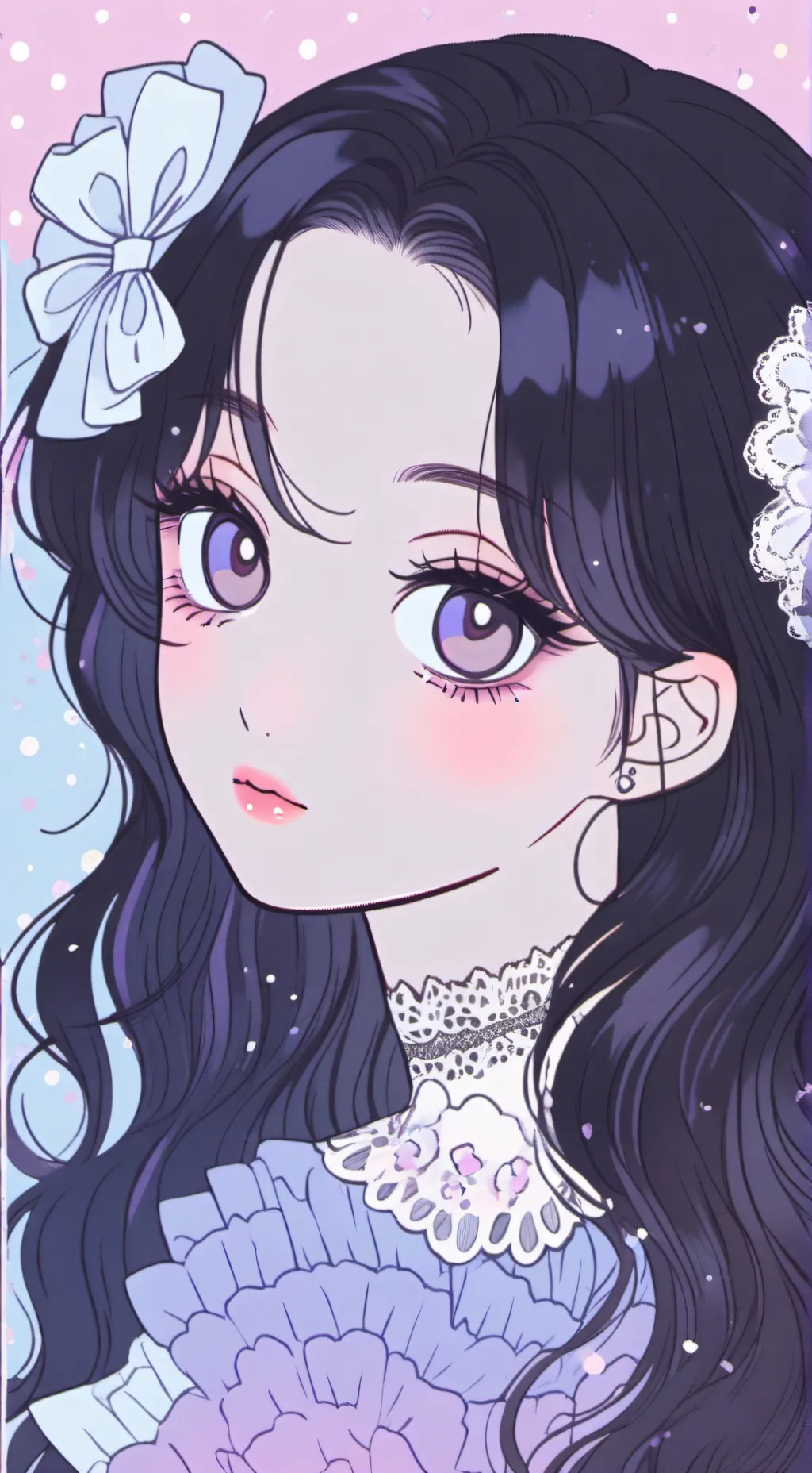 ai character: Harmony background