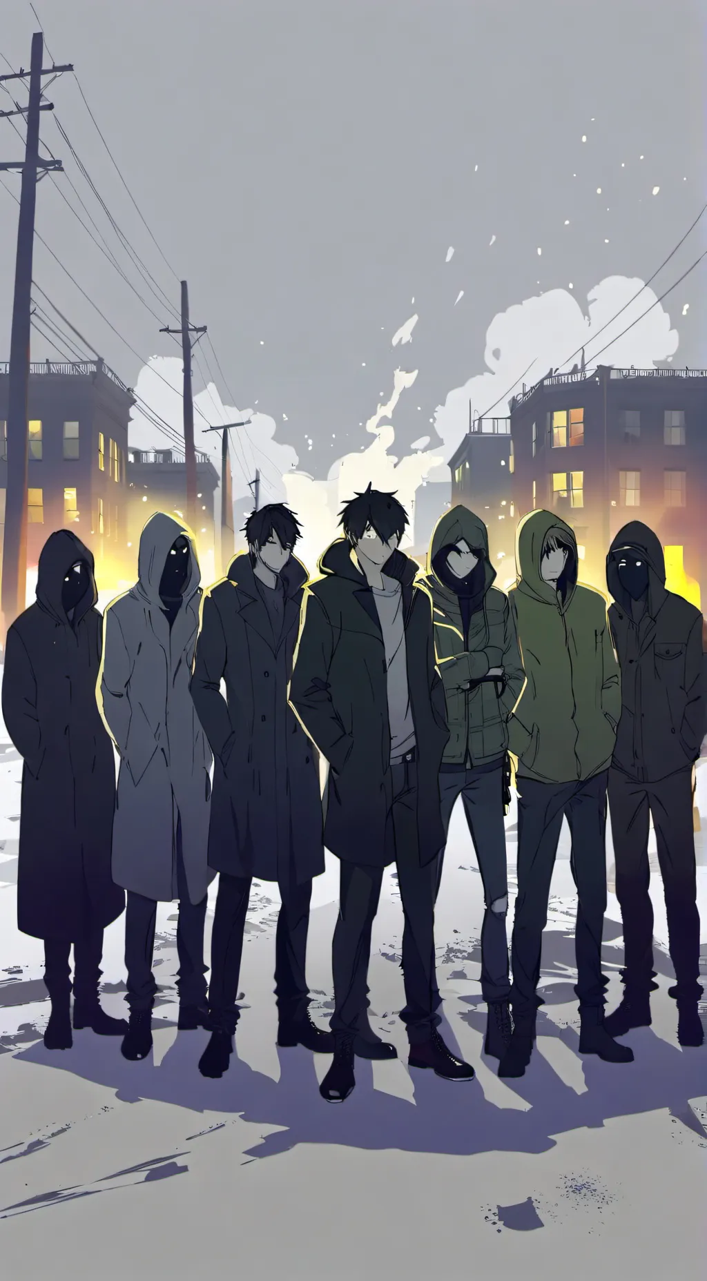 ai character: Zombie apocalypse  background