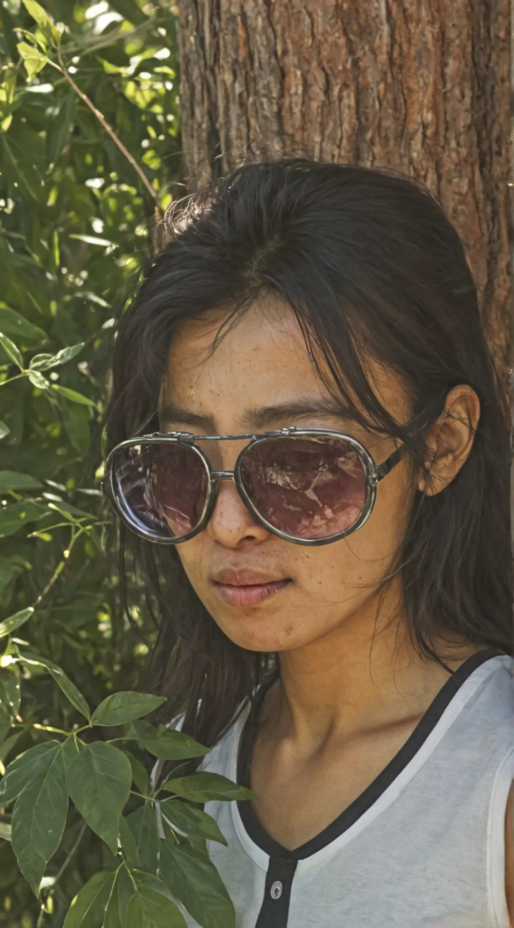 ai character: oceany racicm background