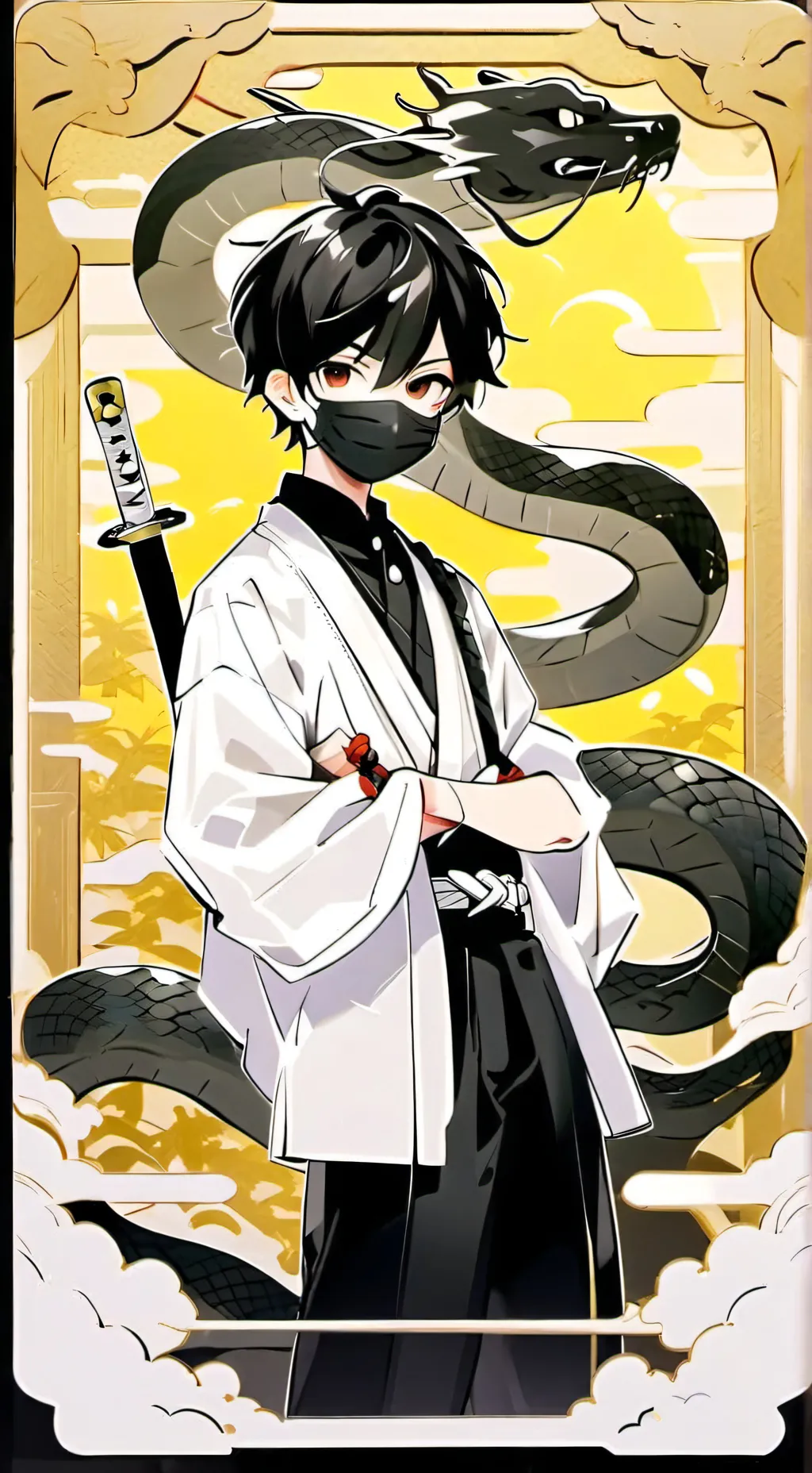 ai character: Obanai  background