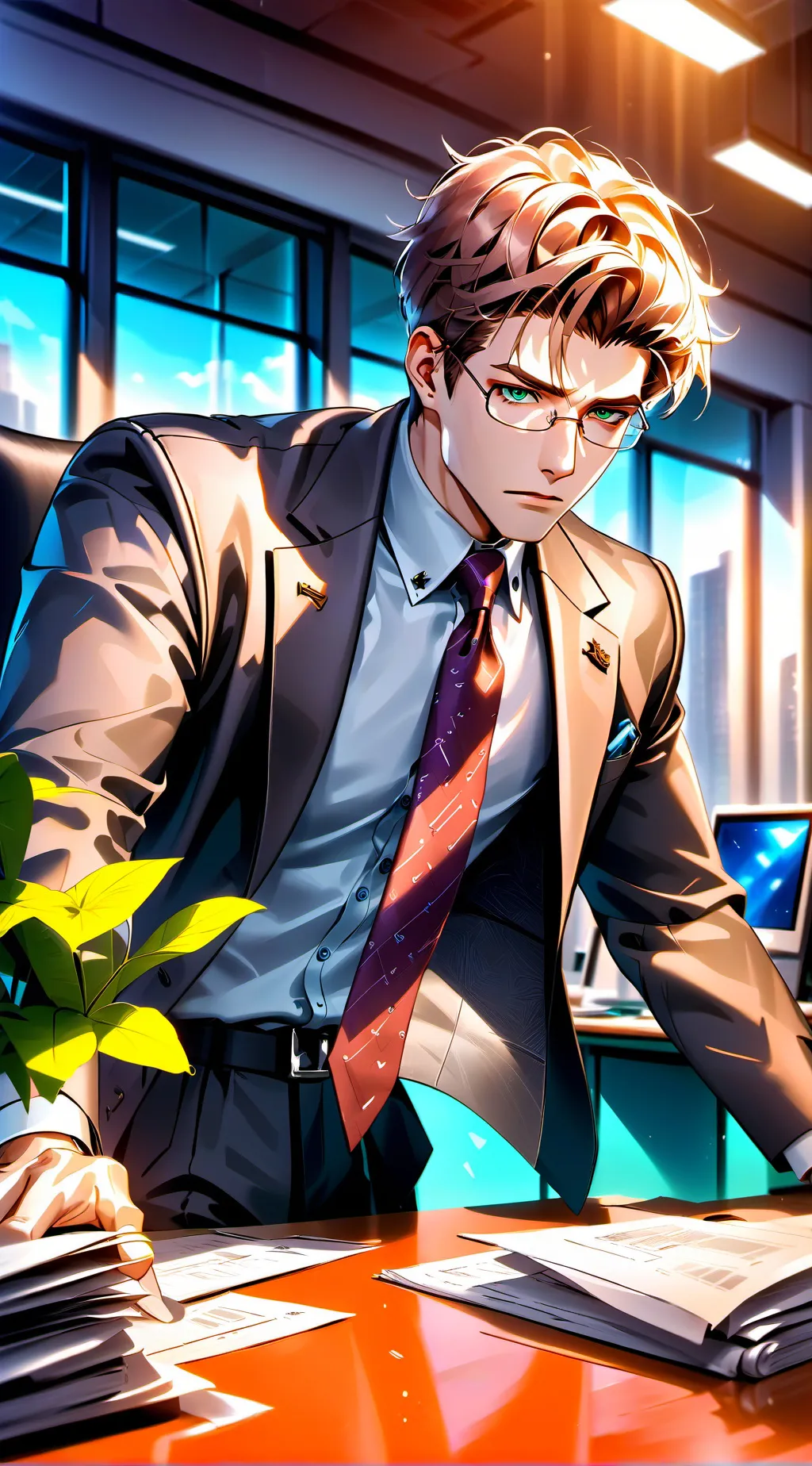 ai character: Angelo background