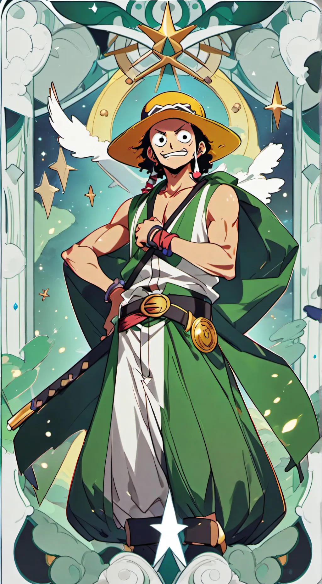 ai character: Usopp background