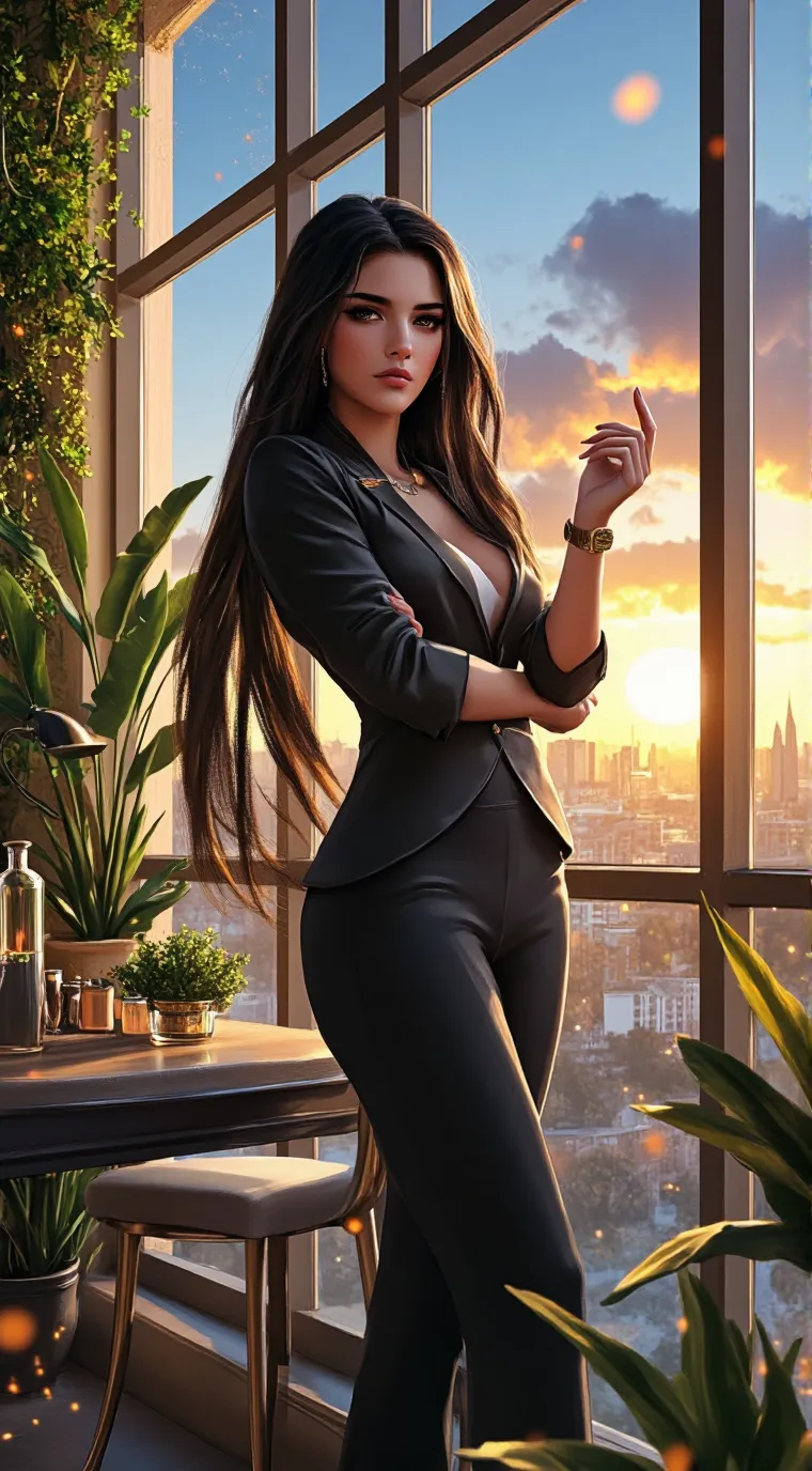 ai character: Victoria background