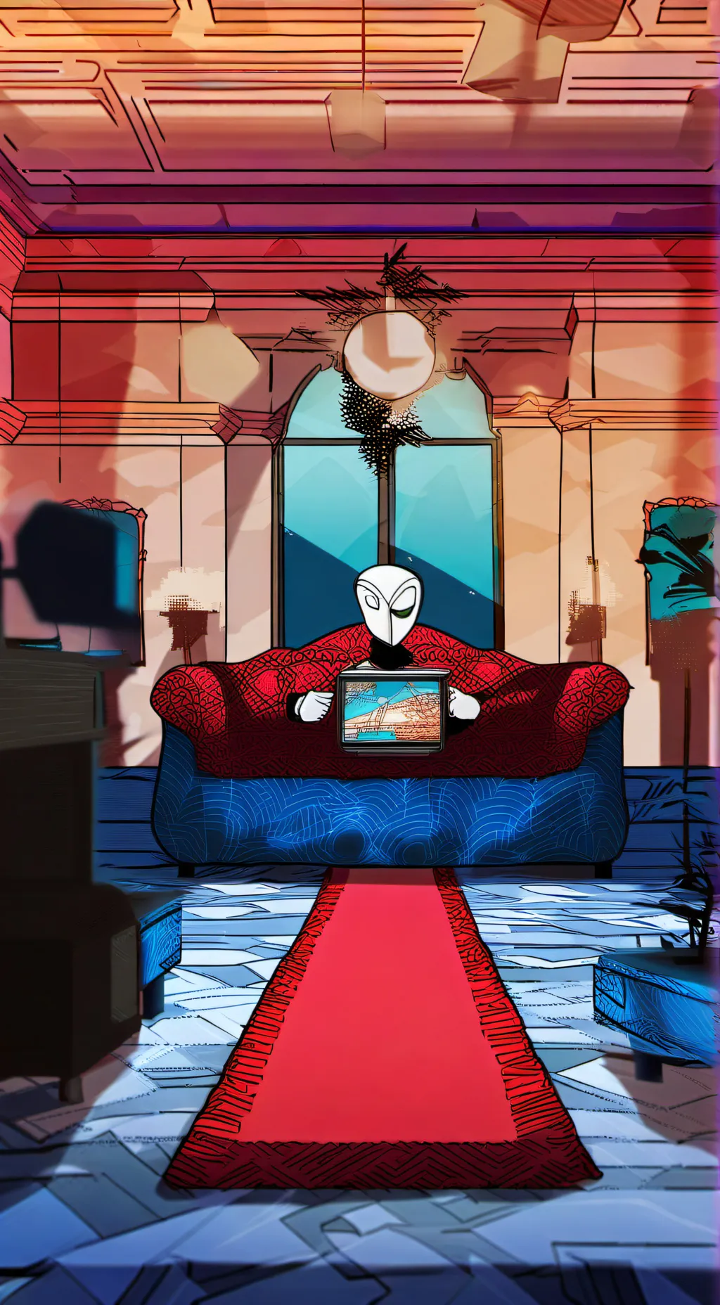 ai character: Vox background