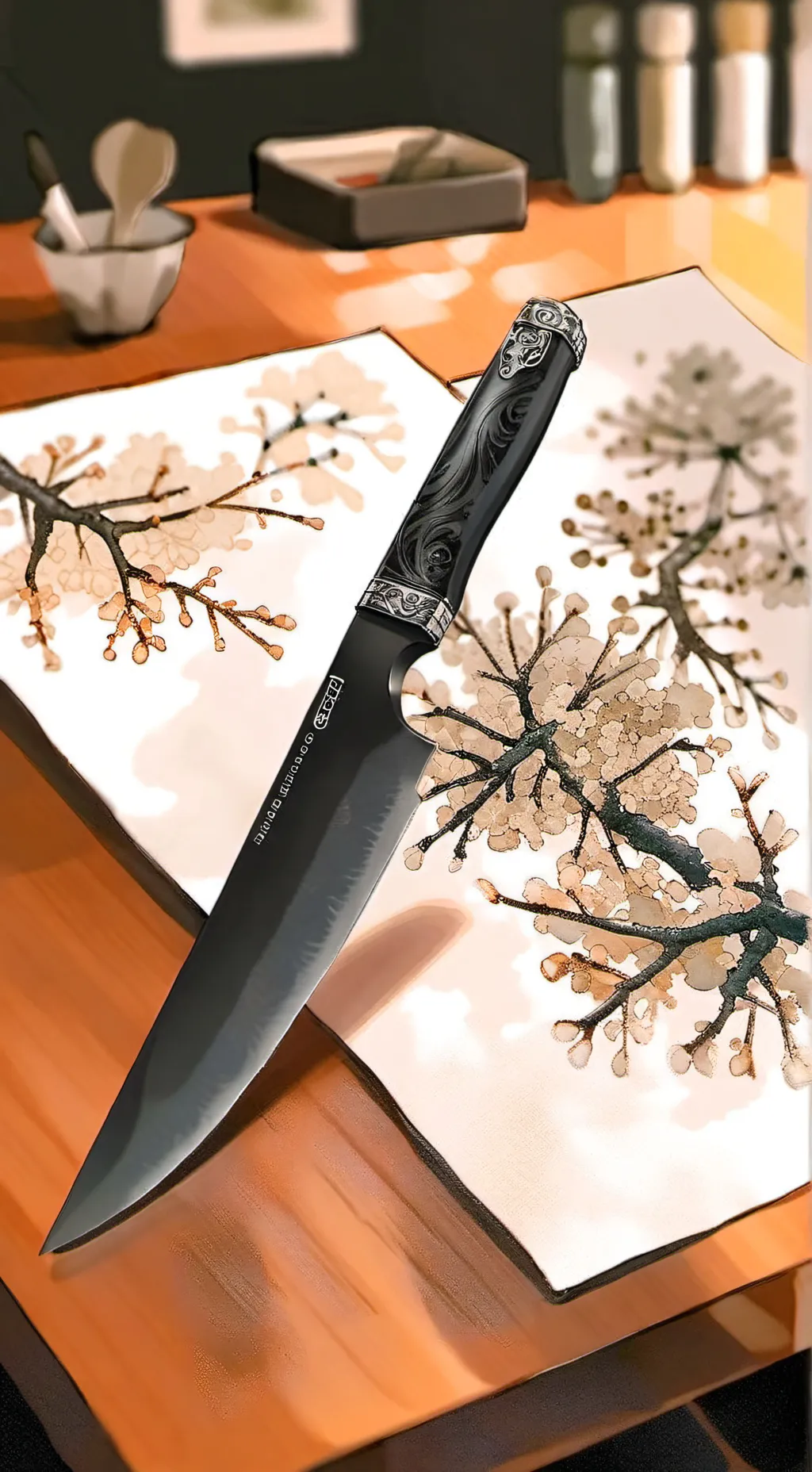 ai character: kat background