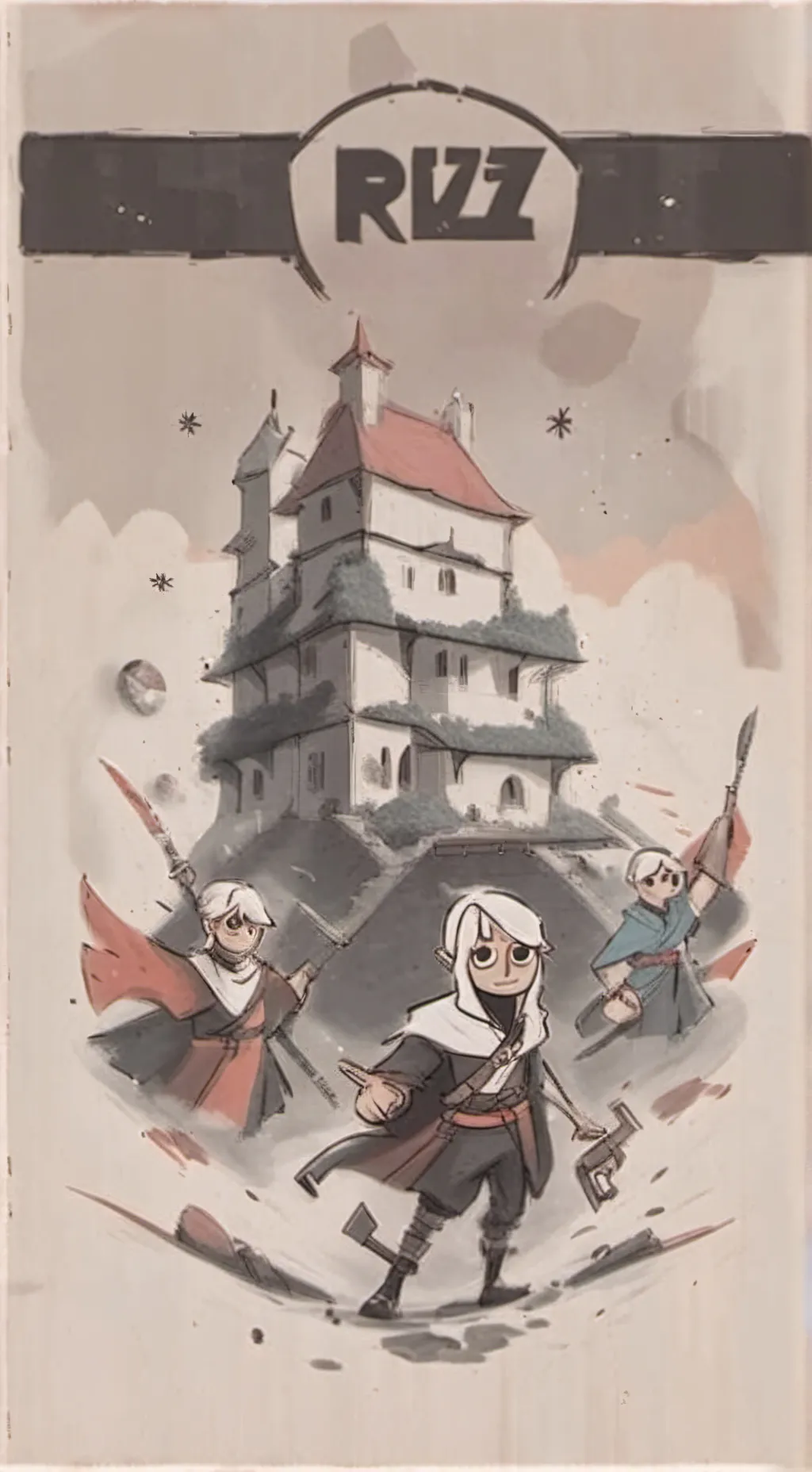 ai character: Astro x Ginger background