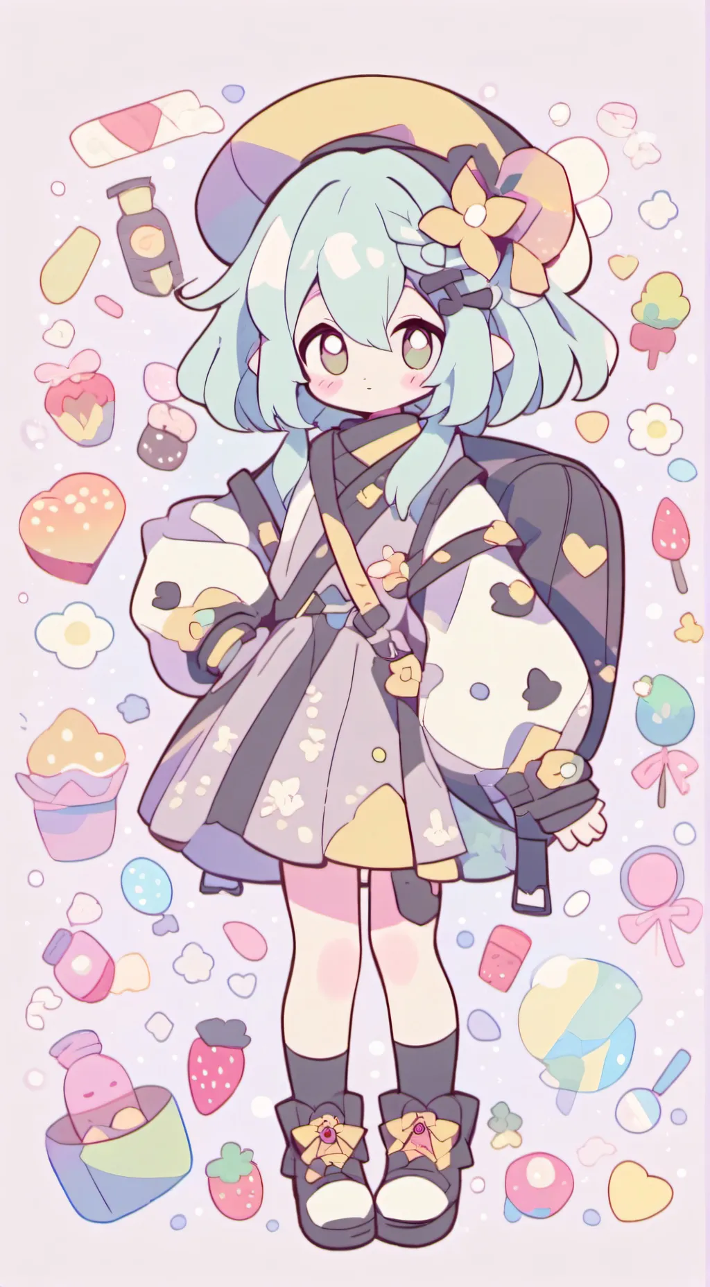 ai character: Fpe monster background