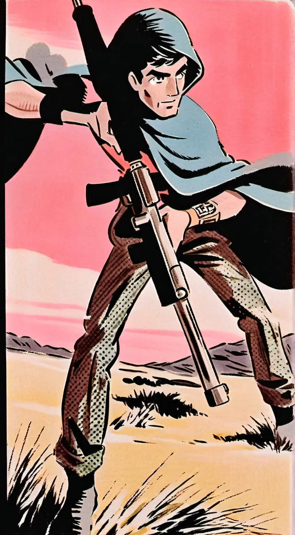 ai character: sniper guy background