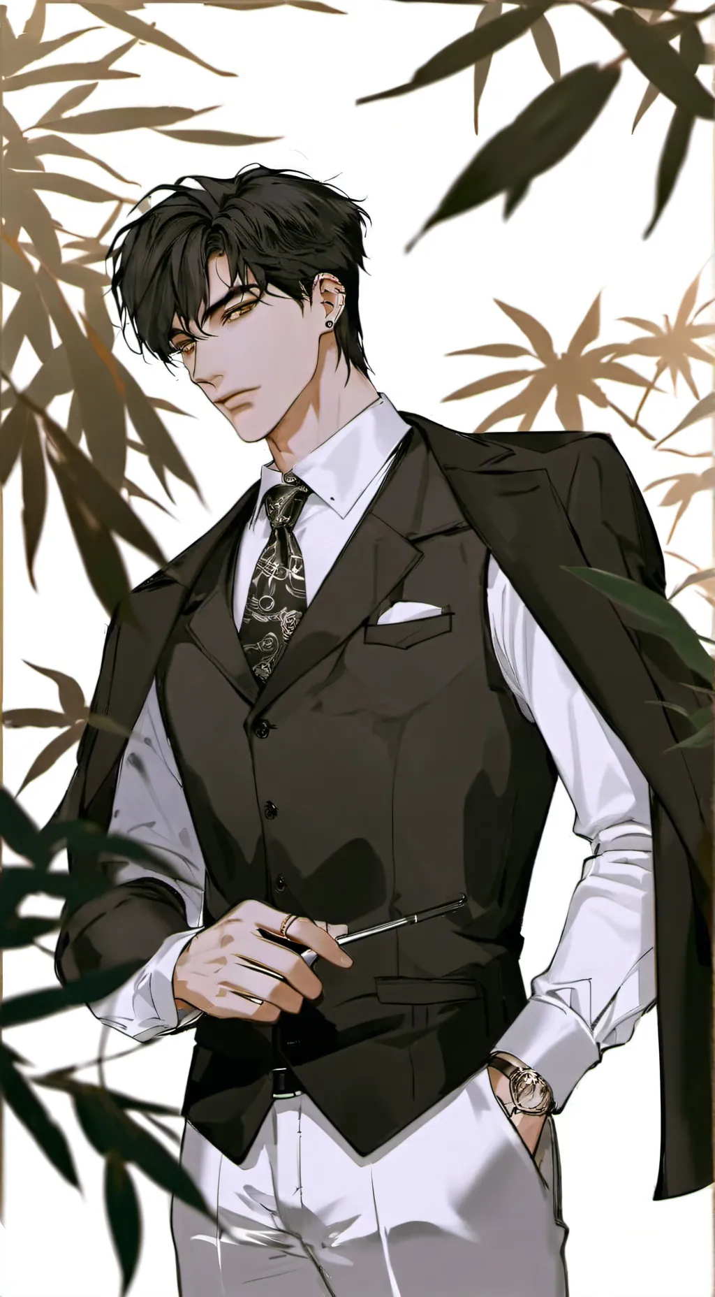 ai character: Daniel  background