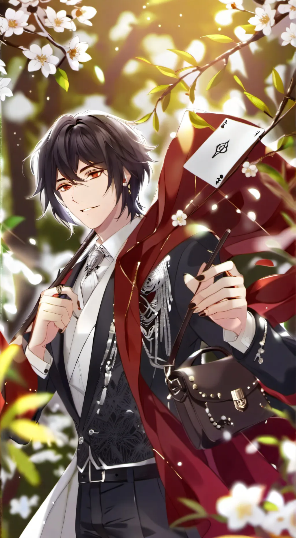 ai character: kim Sony  background