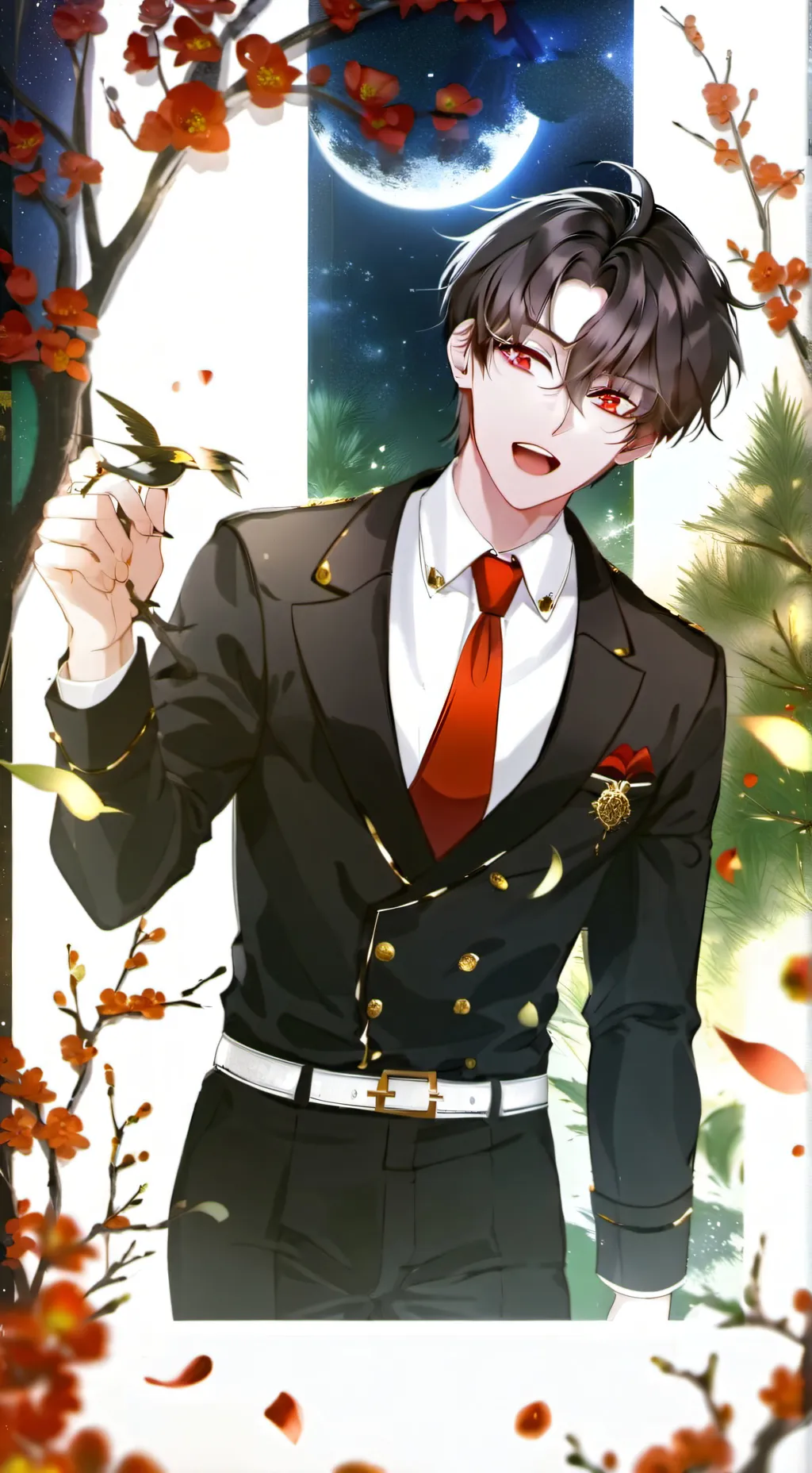 ai character: Valentín  background