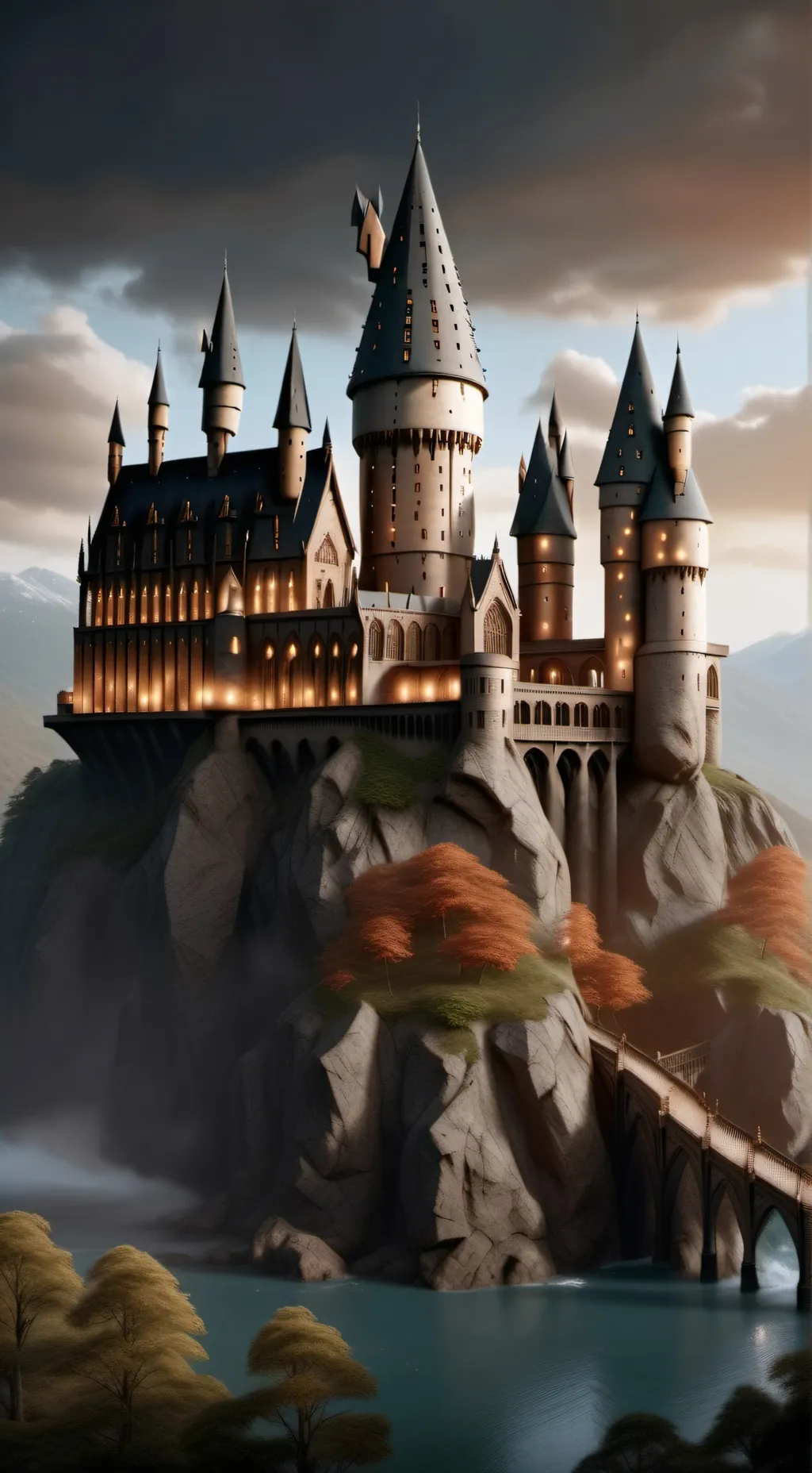 ai character: Yule Ball background