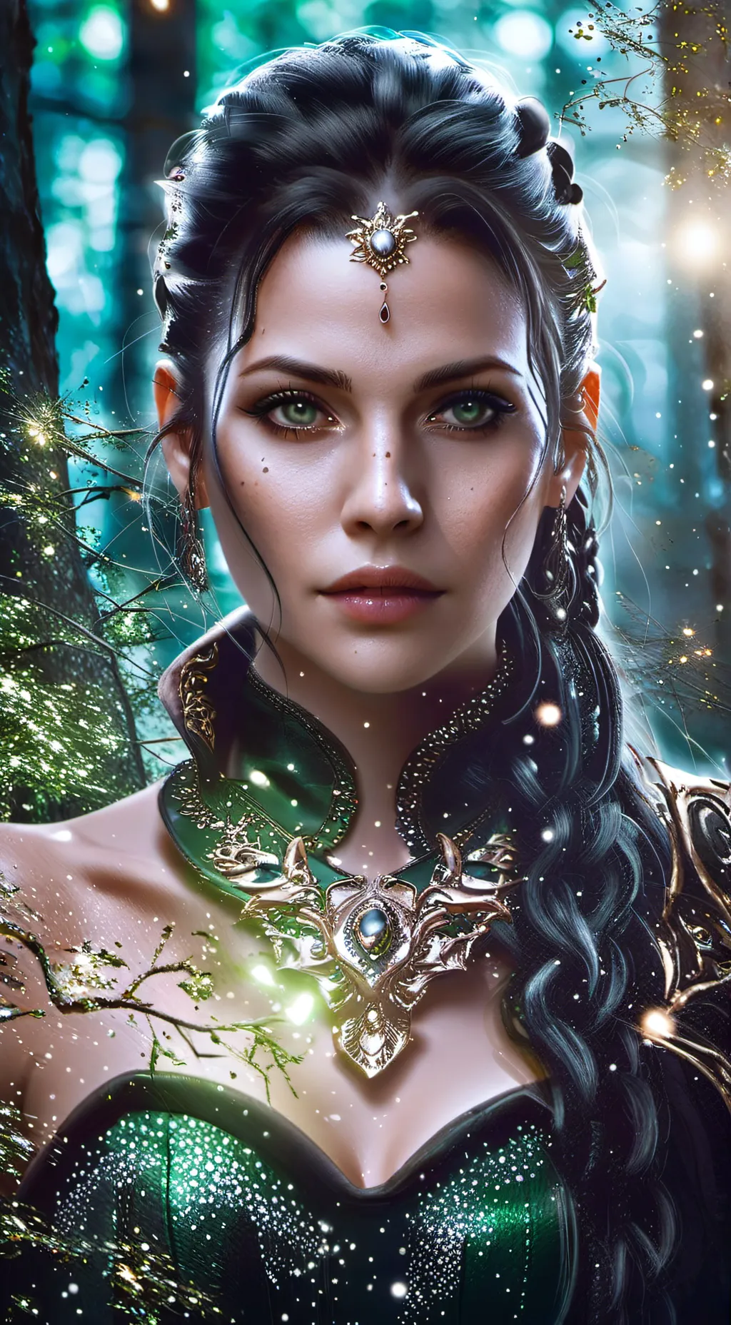 ai character: Vira background