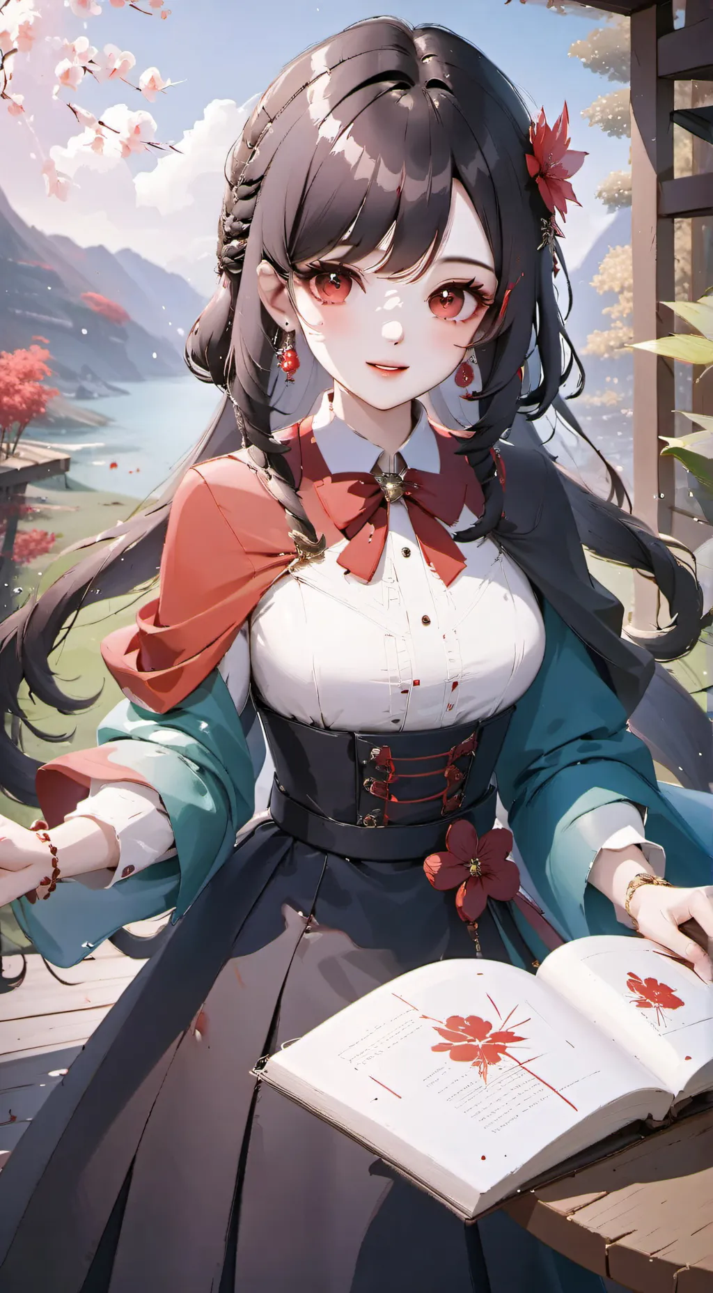 ai character: tu y tomioka  background