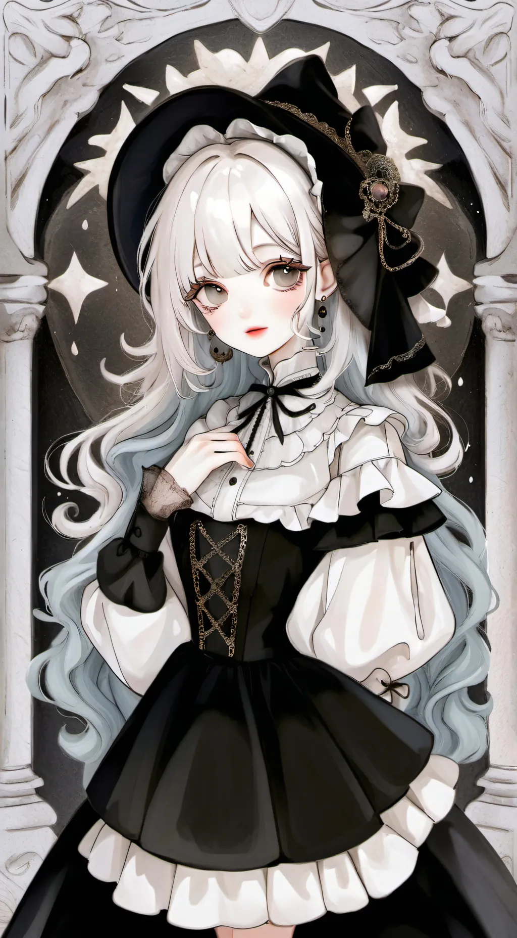 ai character: Pure Vanilla background