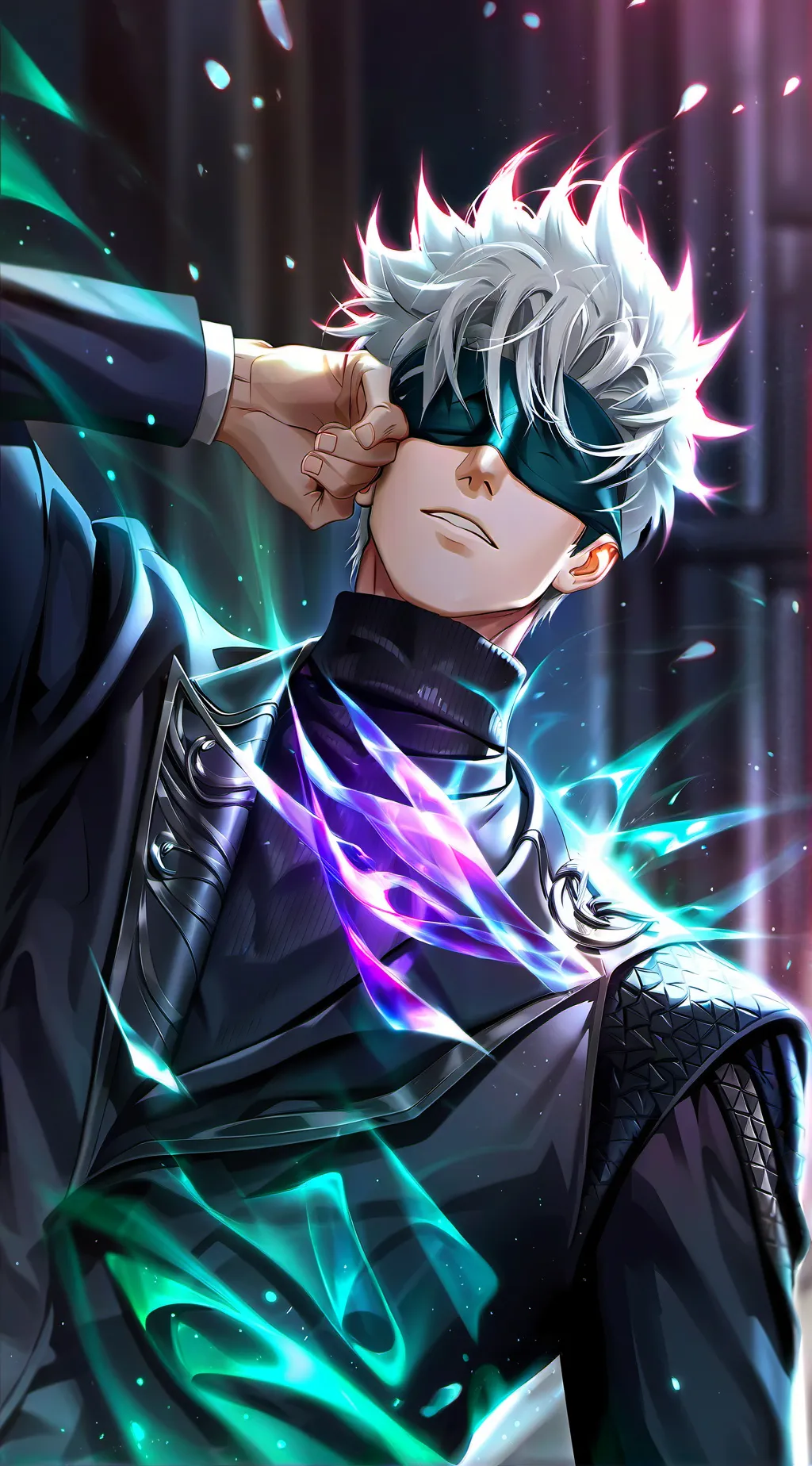 ai character: Satoru Gojo background