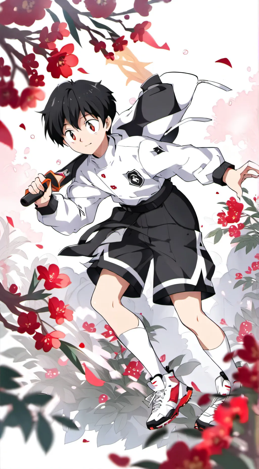 ai character: Ranma Saotome background