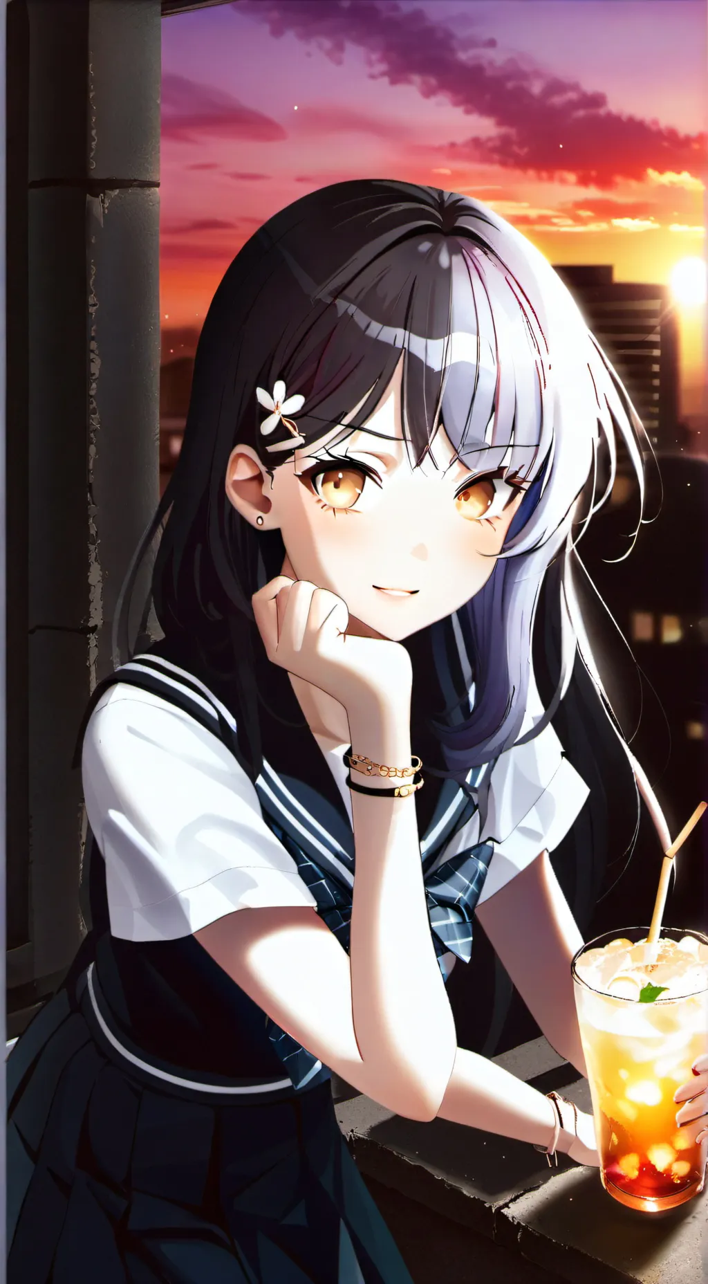 ai character: Mei background