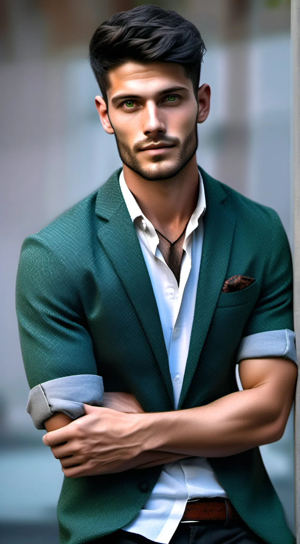 ai character: Zander background