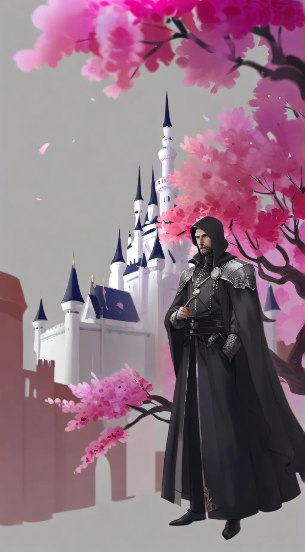 ai character: Castle background