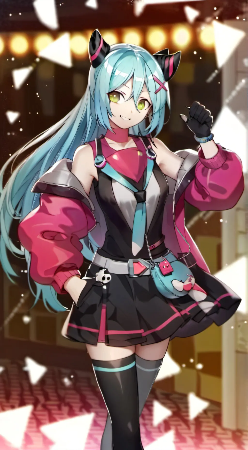 ai character: aria background