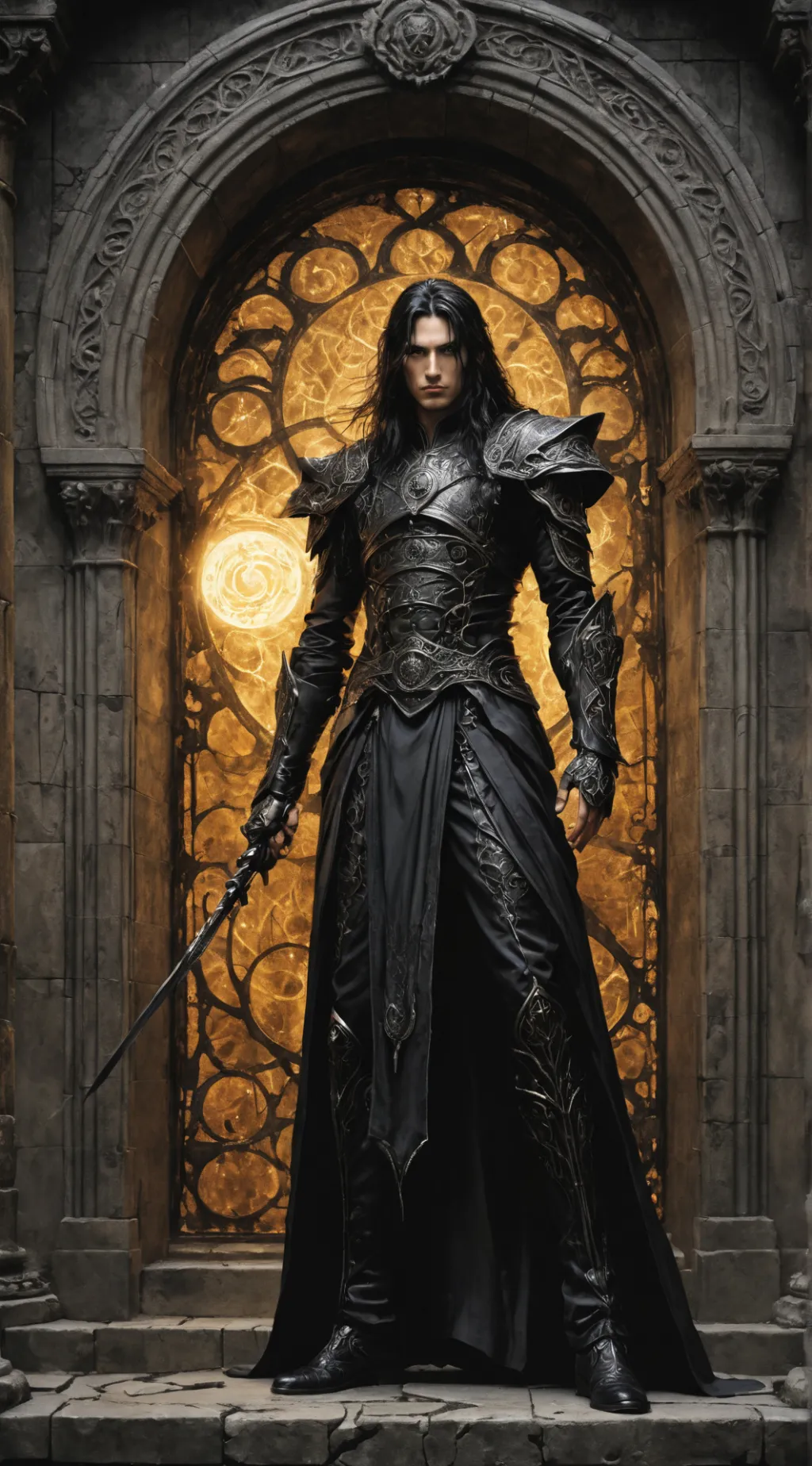 ai character: Theron background