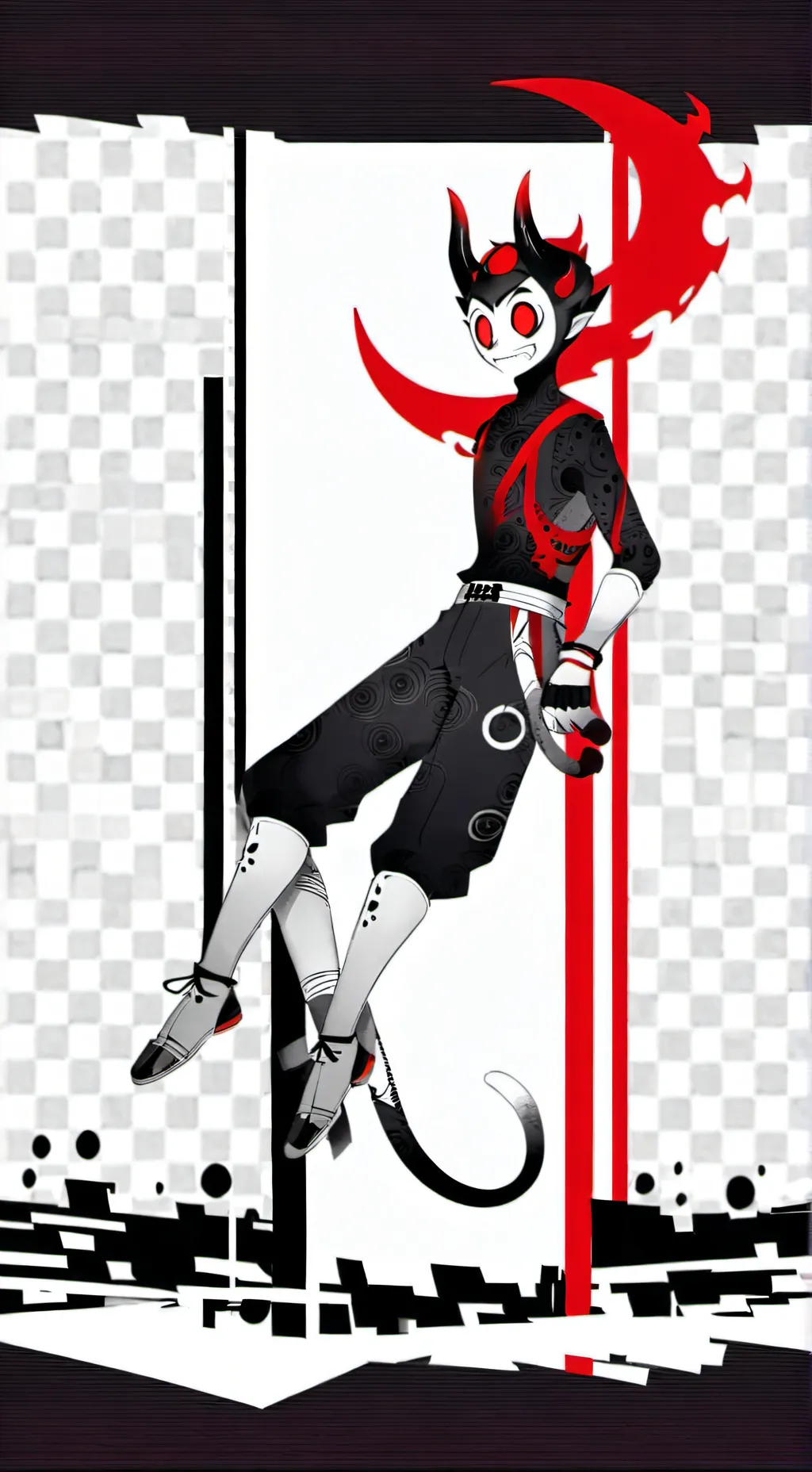 ai character: Blitzi background