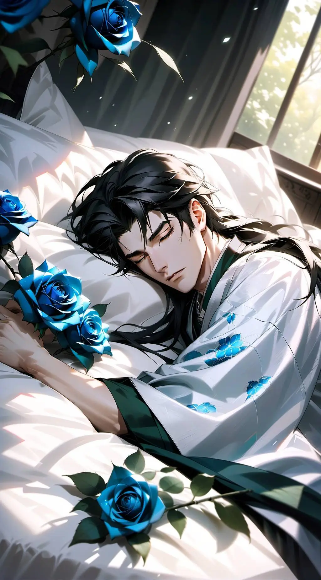 ai character: Cyan-Lee  background