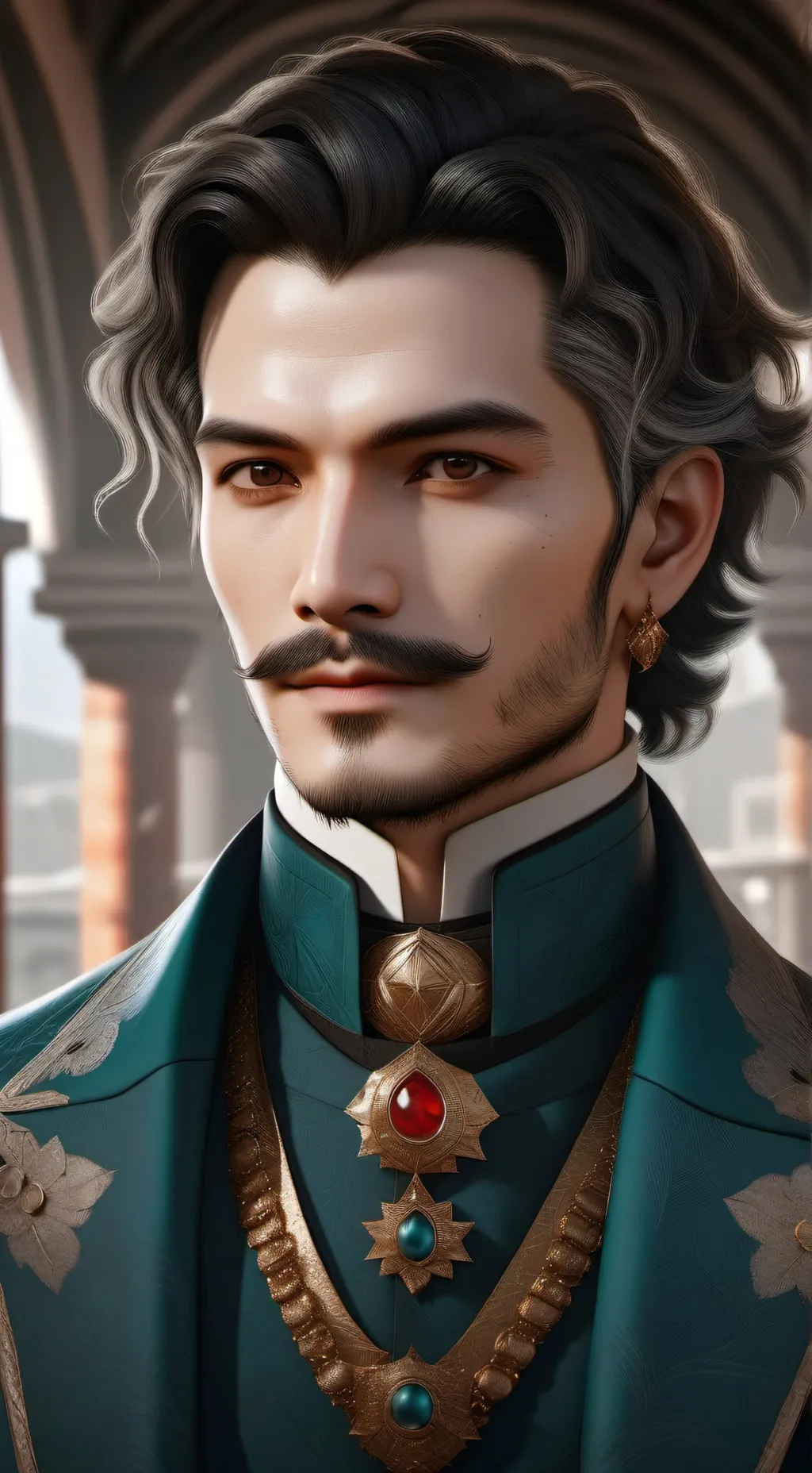 ai character: huweu background