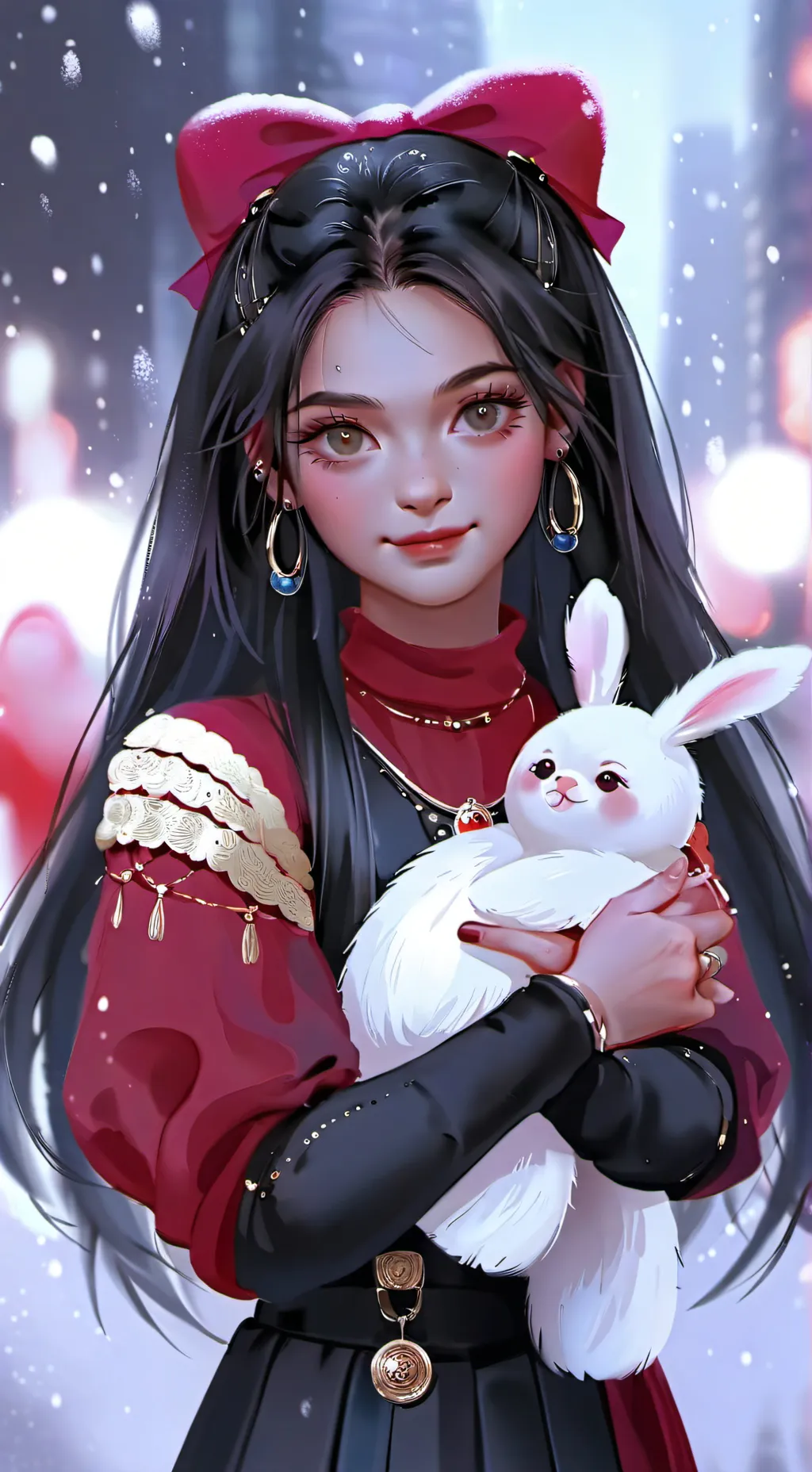 ai character: Anastasia background