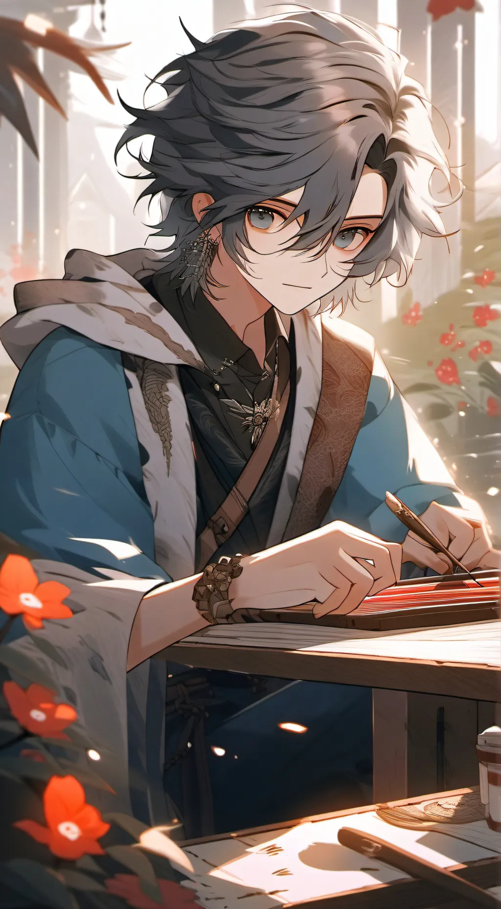 ai character: Yashiro background